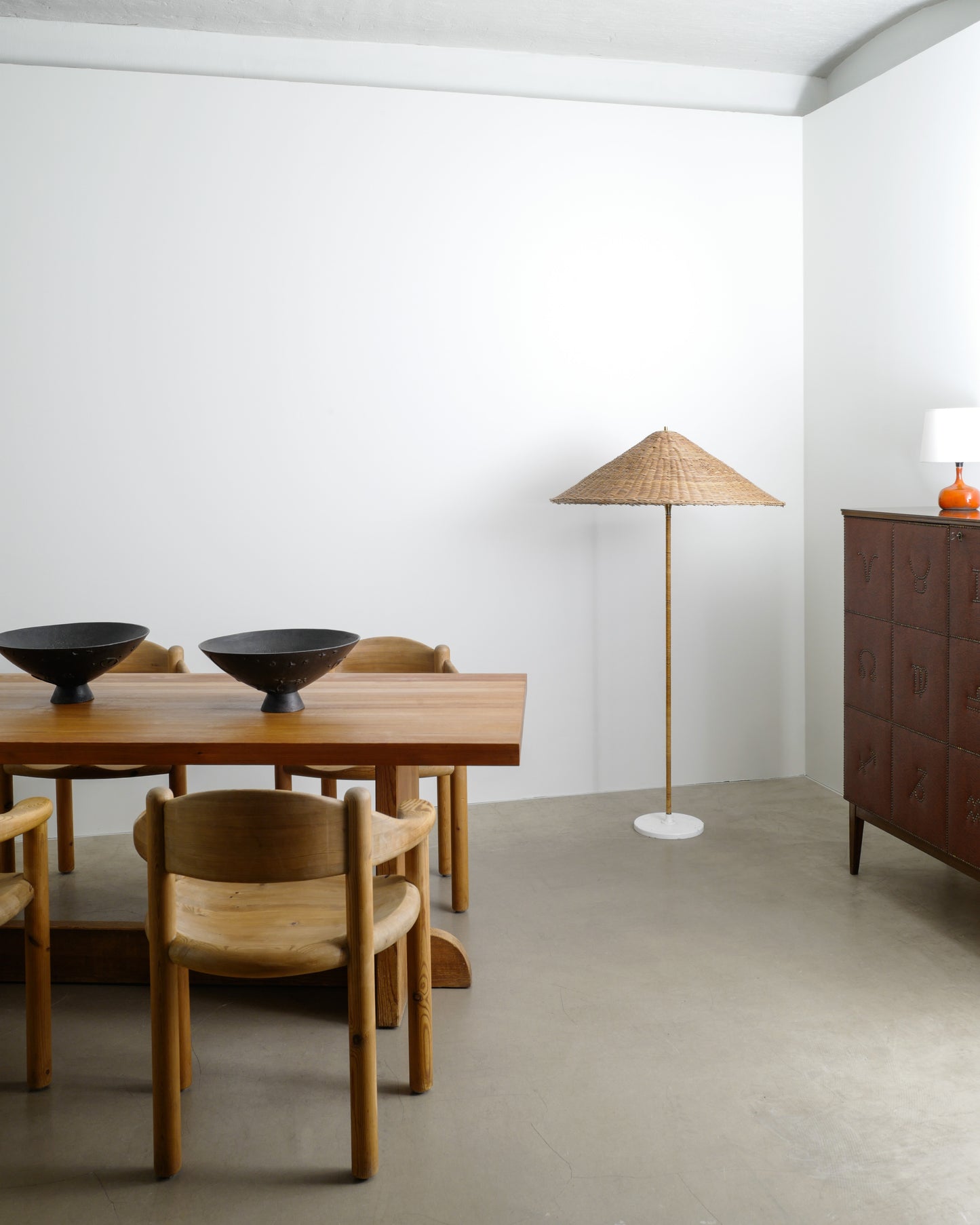 FINNISH FLOOR LAMP BY ITSU, 1940s
