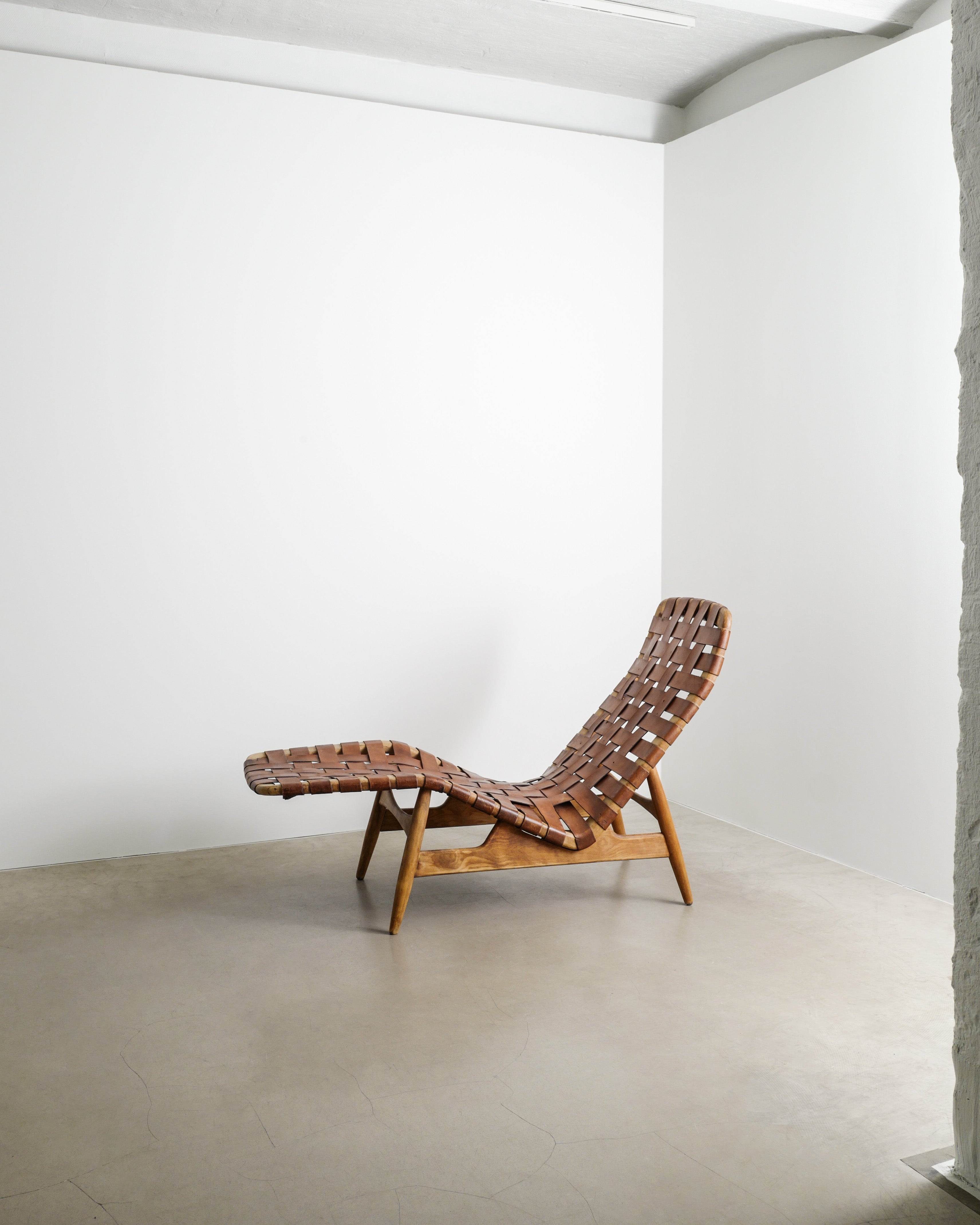 ARNE VODDER CHAISE LOUNGE CHAIR, 1950s