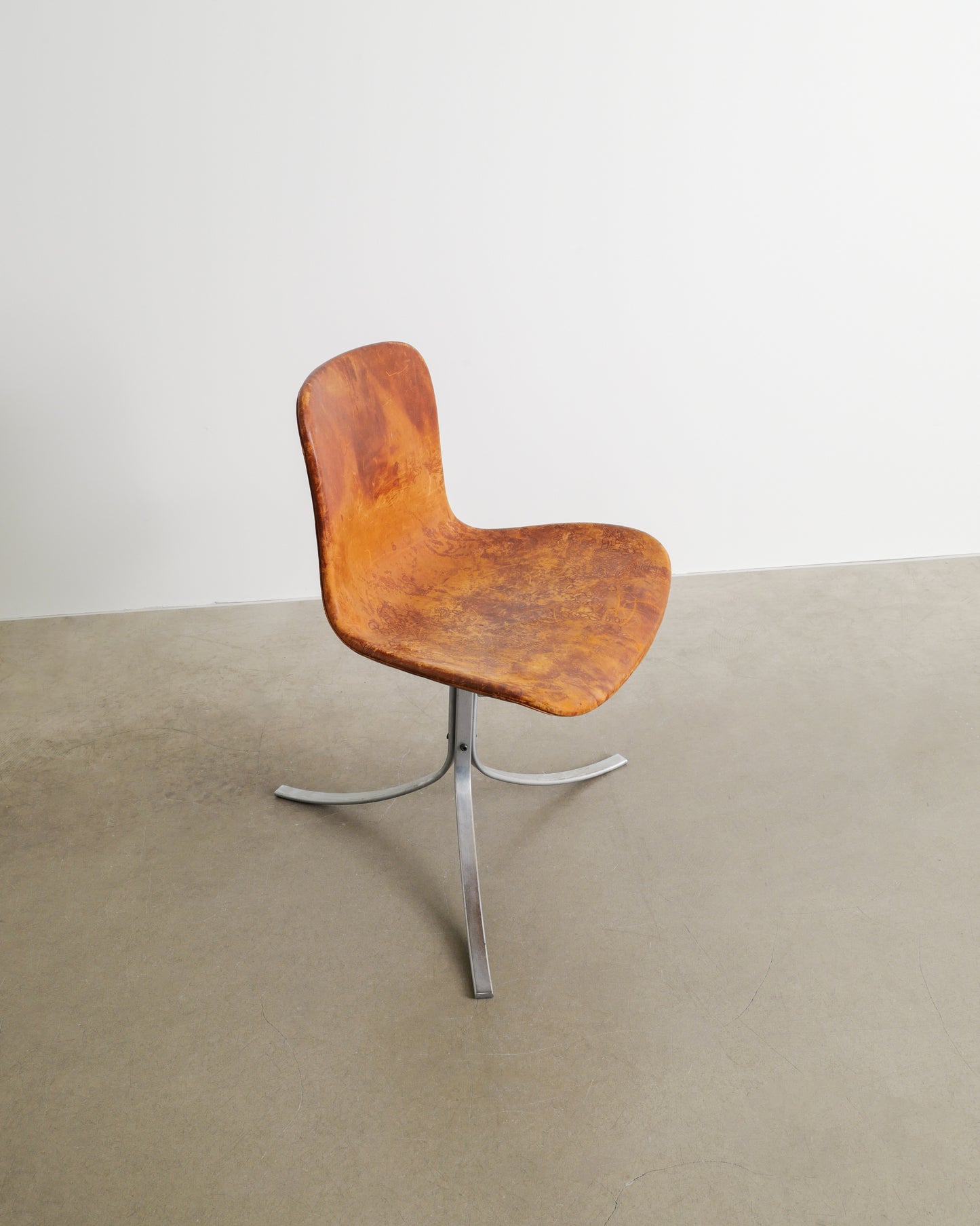 POUL KJAERHOLM "PK-9" SINGLE CHAIR, 1960s