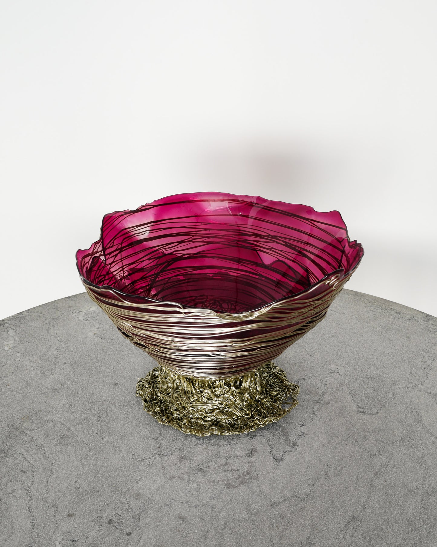GAETANO PESCE "OGIVA BASKET" BOWL