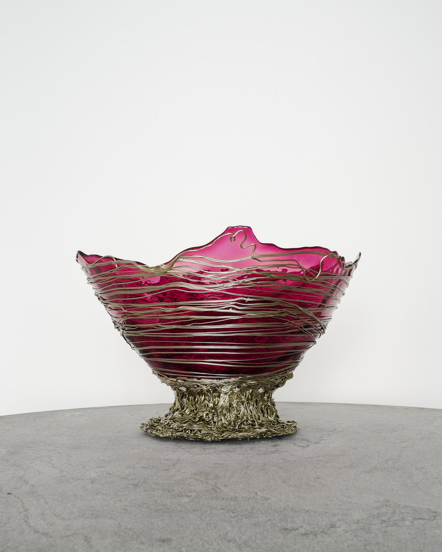 GAETANO PESCE "OGIVA BASKET" BOWL