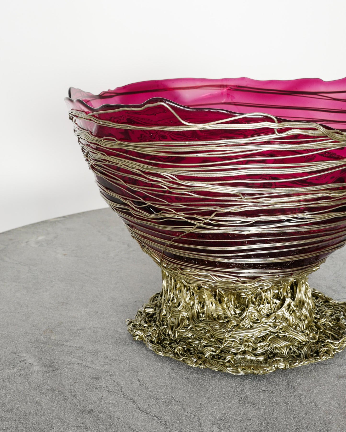 GAETANO PESCE "OGIVA BASKET" BOWL