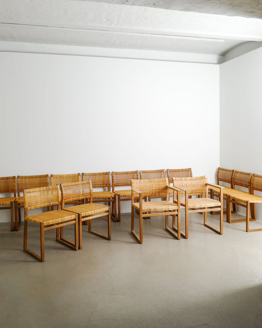 BØRGE MOGENSEN DINING CHAIRS, 1960s