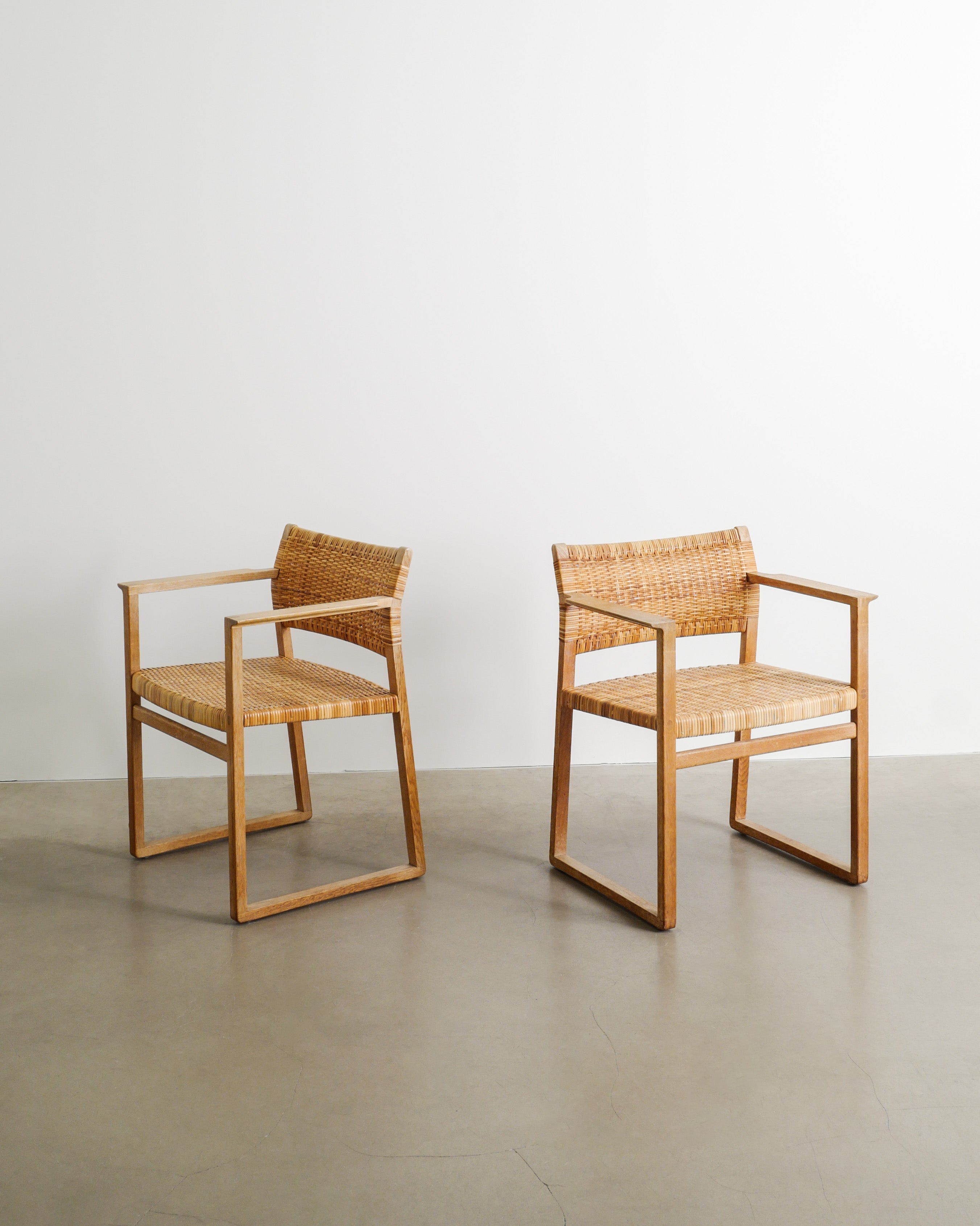 BØRGE MOGENSEN DINING CHAIRS, 1960s