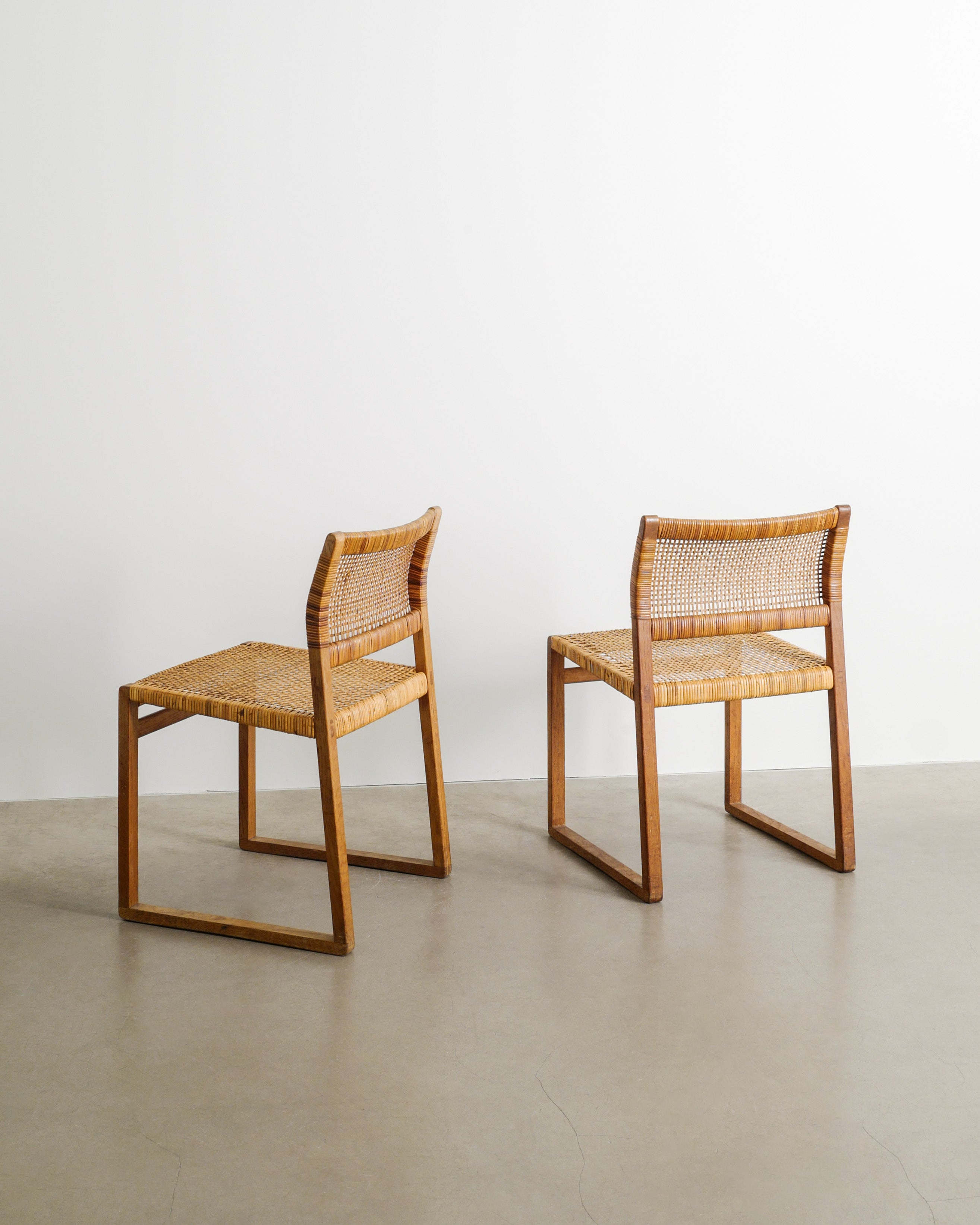 BØRGE MOGENSEN DINING CHAIRS, 1960s