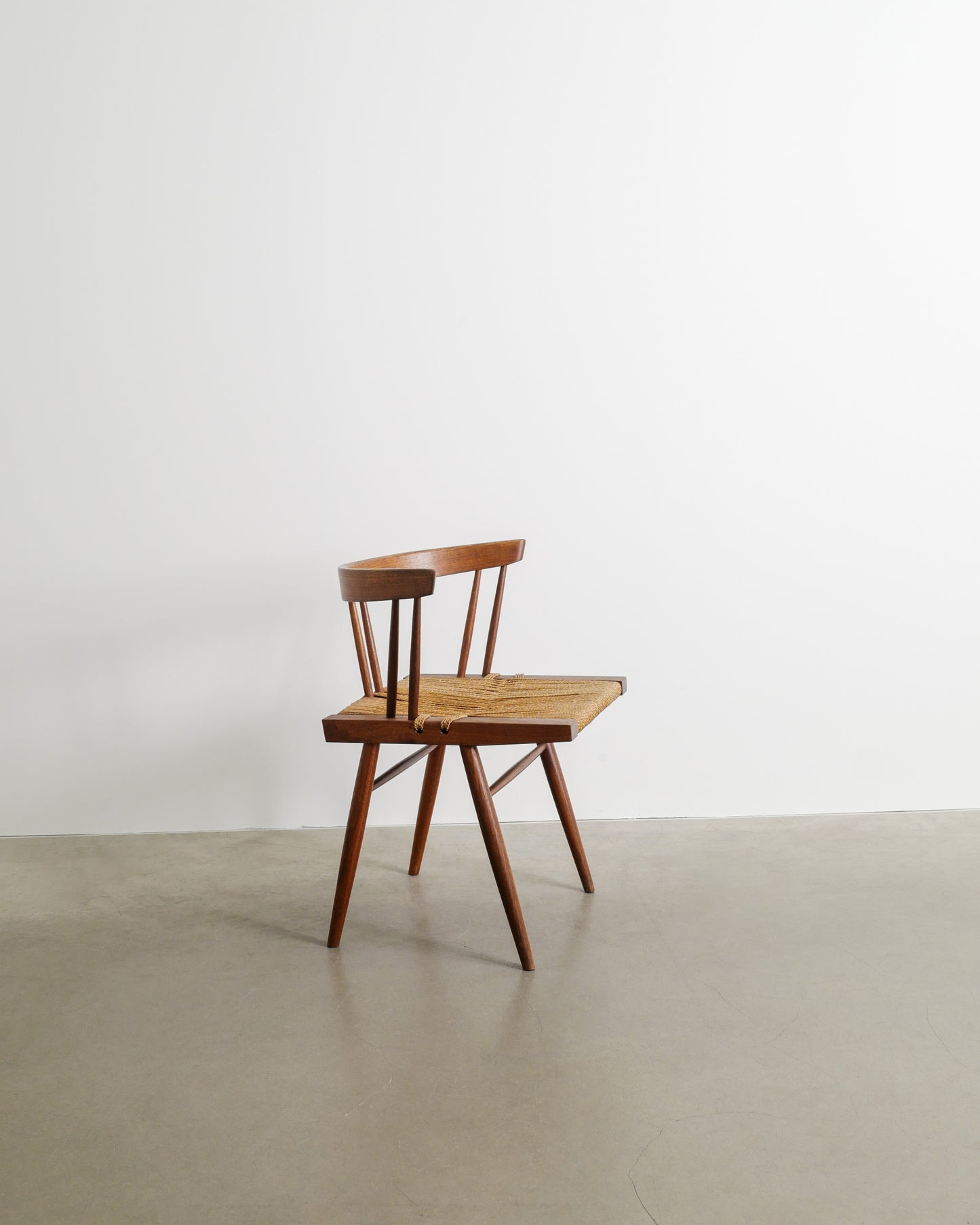 GEORGE NAKASHIMA GRASS CHAIR, 1960s