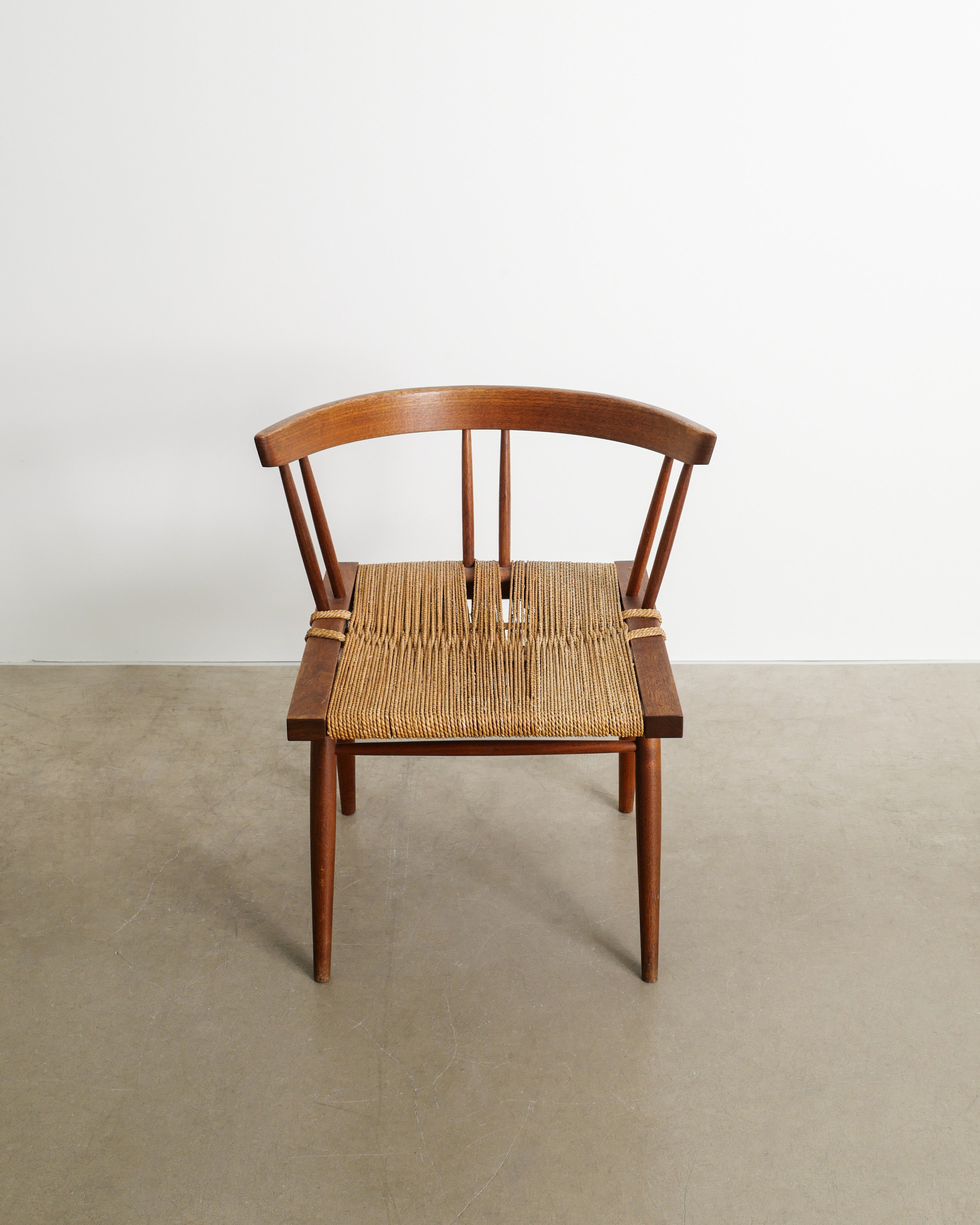 GEORGE NAKASHIMA GRASS CHAIR, 1960s