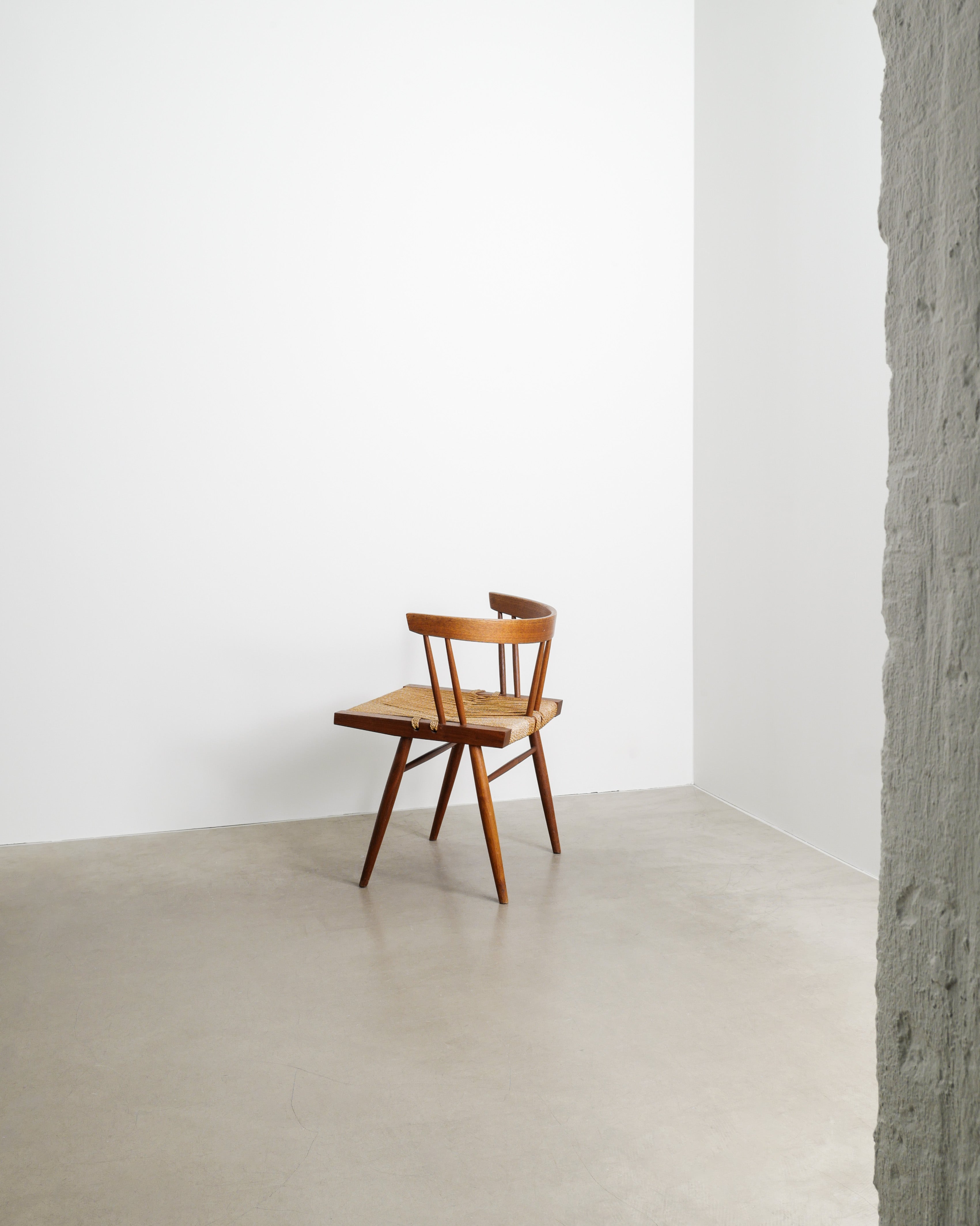 GEORGE NAKASHIMA GRASS CHAIR, 1960s