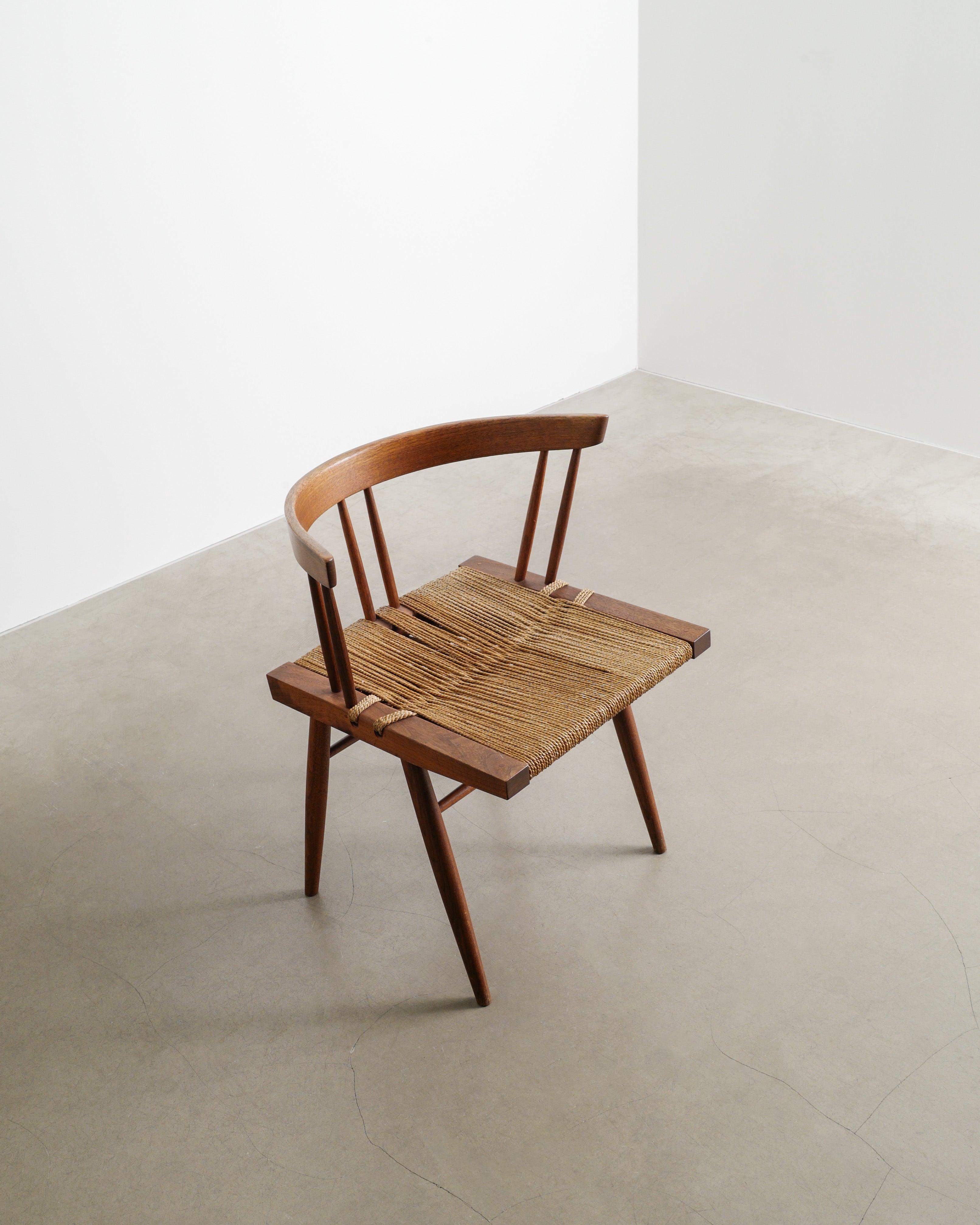 GEORGE NAKASHIMA GRASS CHAIR, 1960s