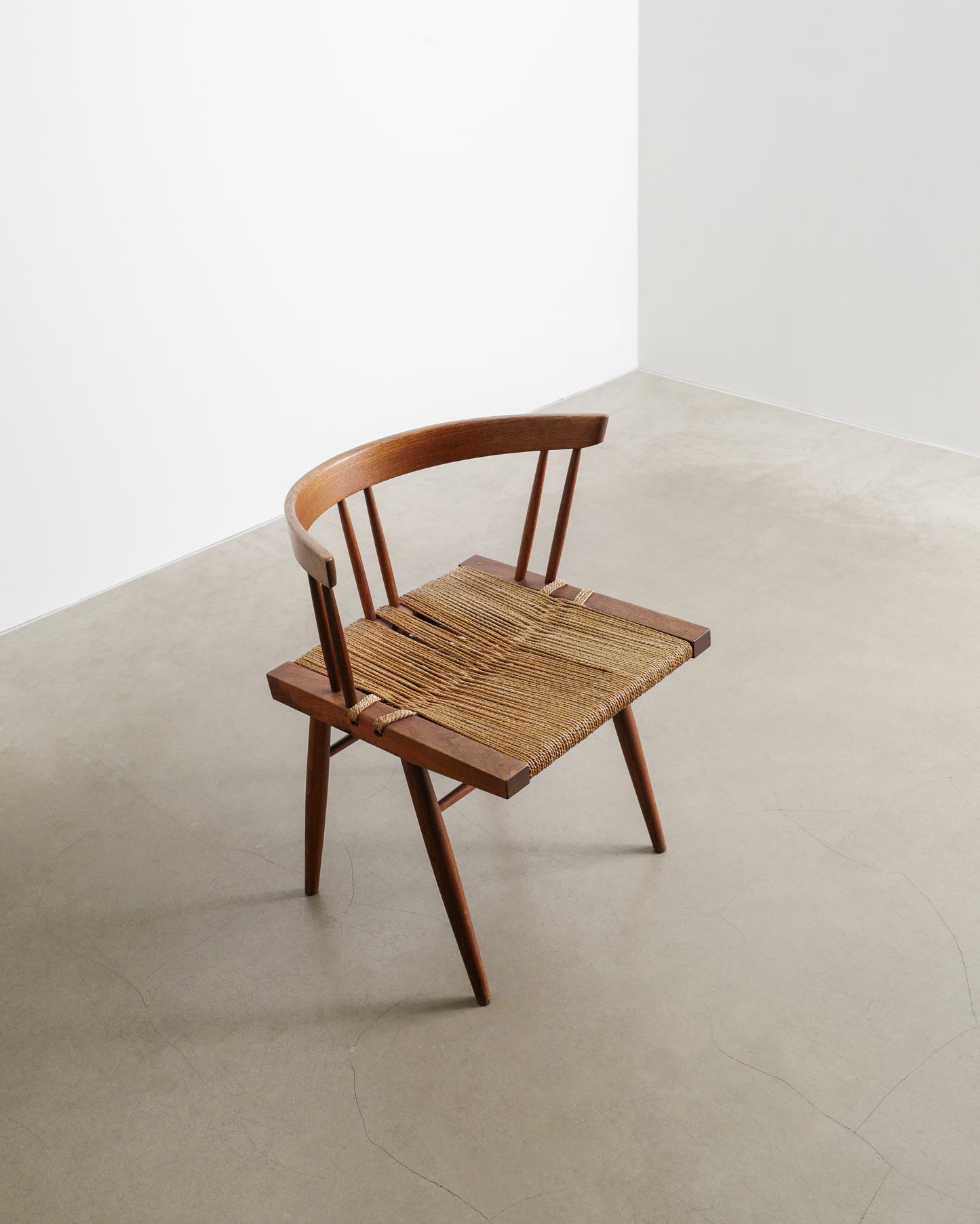 GEORGE NAKASHIMA GRASS CHAIR, 1960s