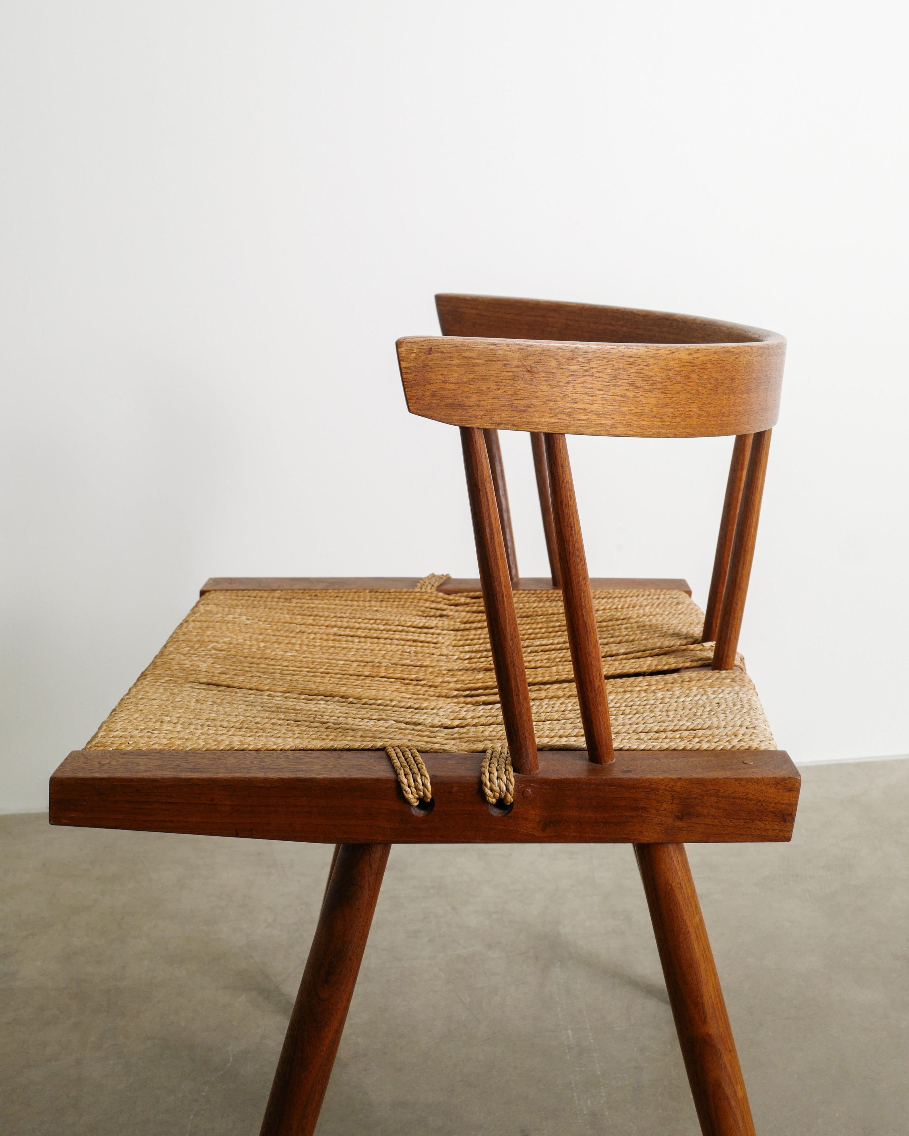GEORGE NAKASHIMA GRASS CHAIR, 1960s
