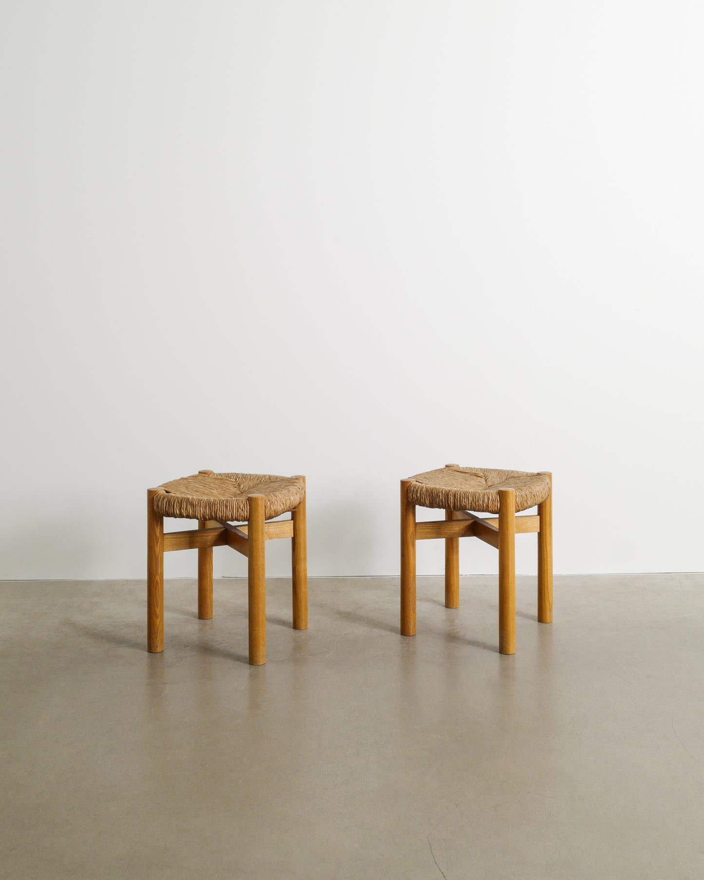CHARLOTTE PERRIAND MERIBEL STOOLS, 1960s