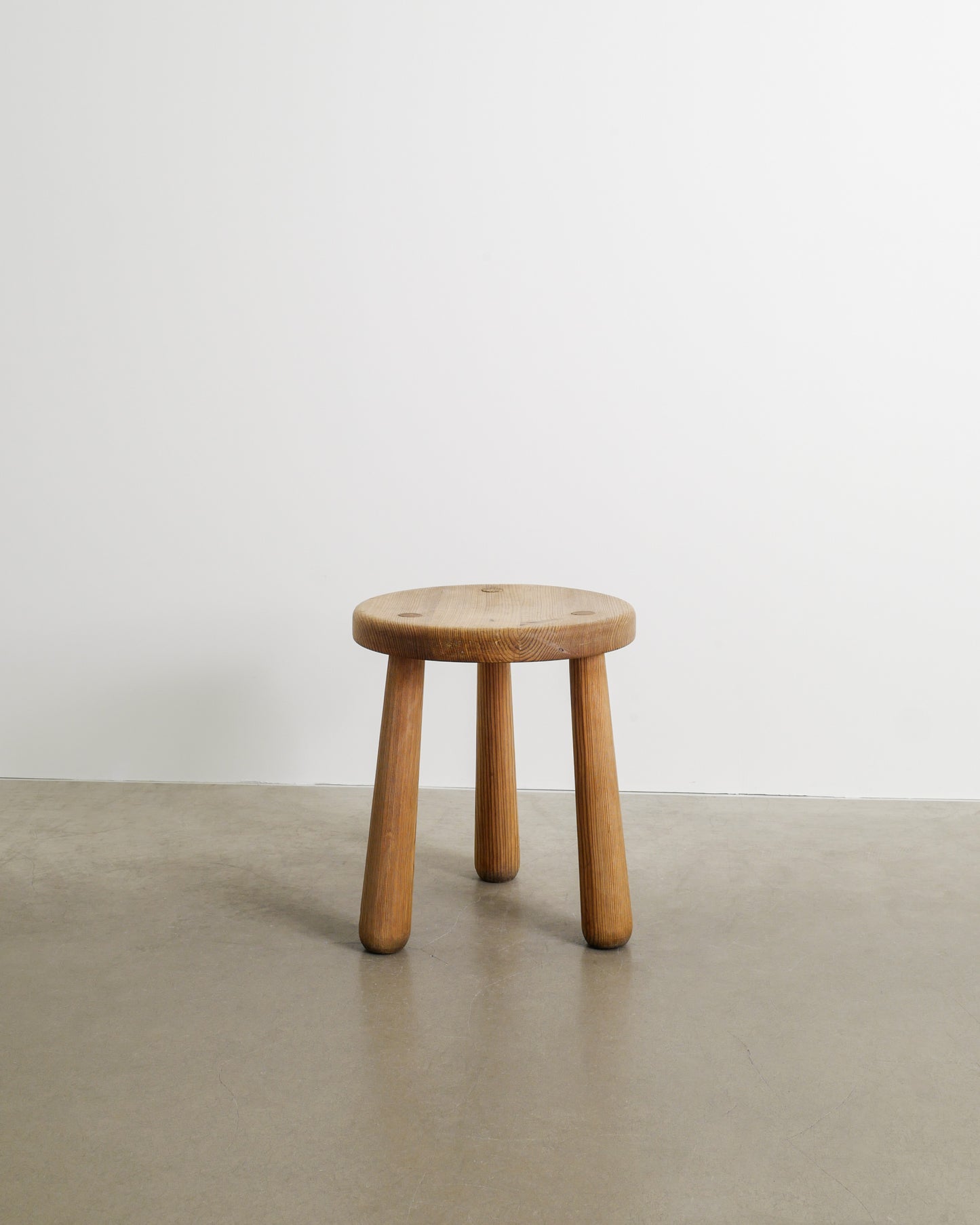 AXEL EINAR HJORTH "SKOGA" PINE STOOL, 1930s