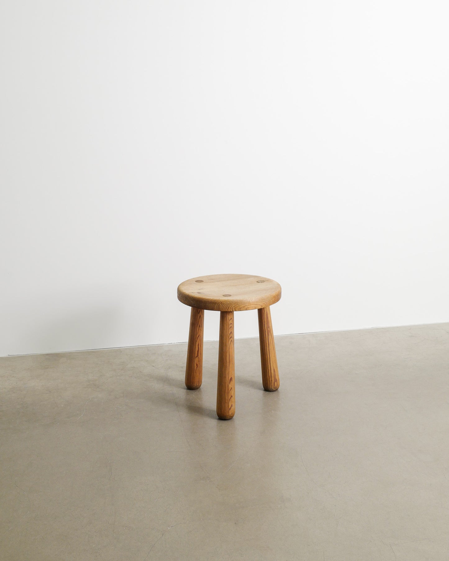 AXEL EINAR HJORTH "SKOGA" PINE STOOL, 1930s