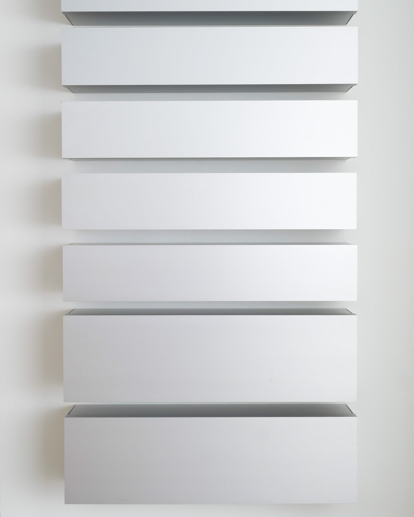 SHIGERU UCHIDA ALUMINUM SHELVES, 1990s