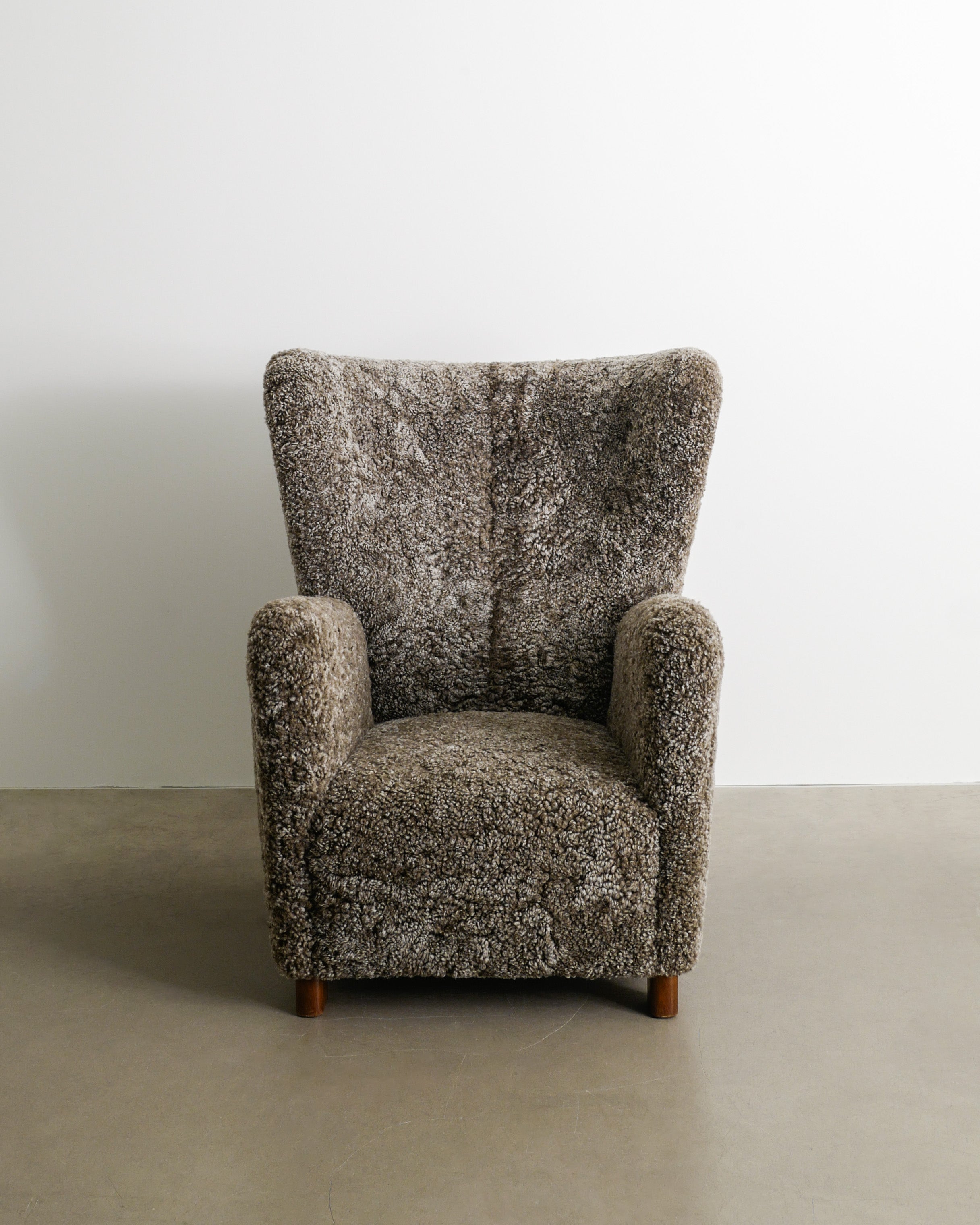 FRITZ HANSEN WINGBACK ARMCHAIR, 1940s