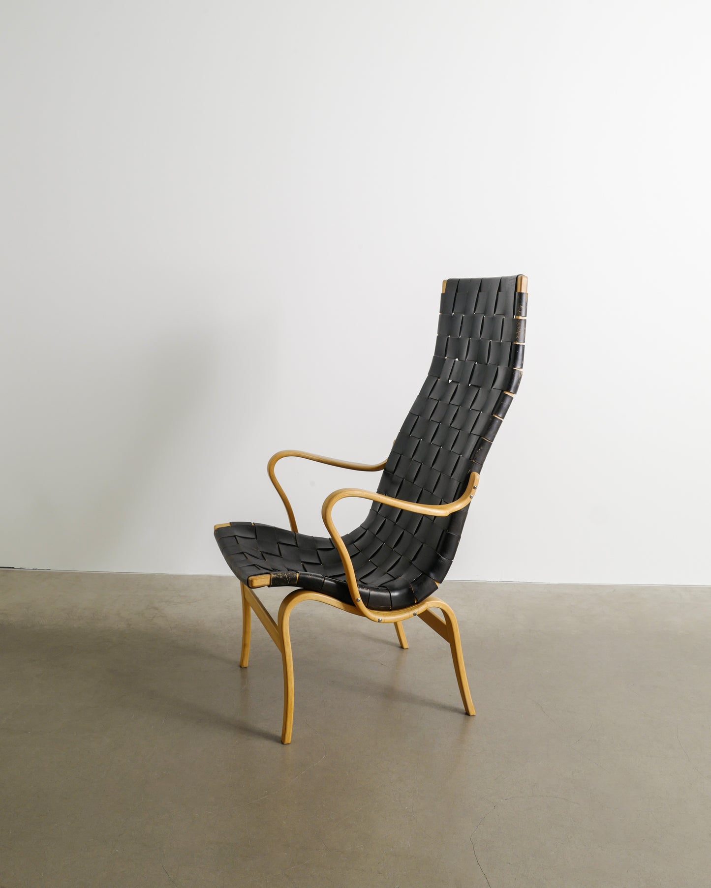 BRUNO MATHSSON "EVA" HIGHBACK CHAIR, 1960s