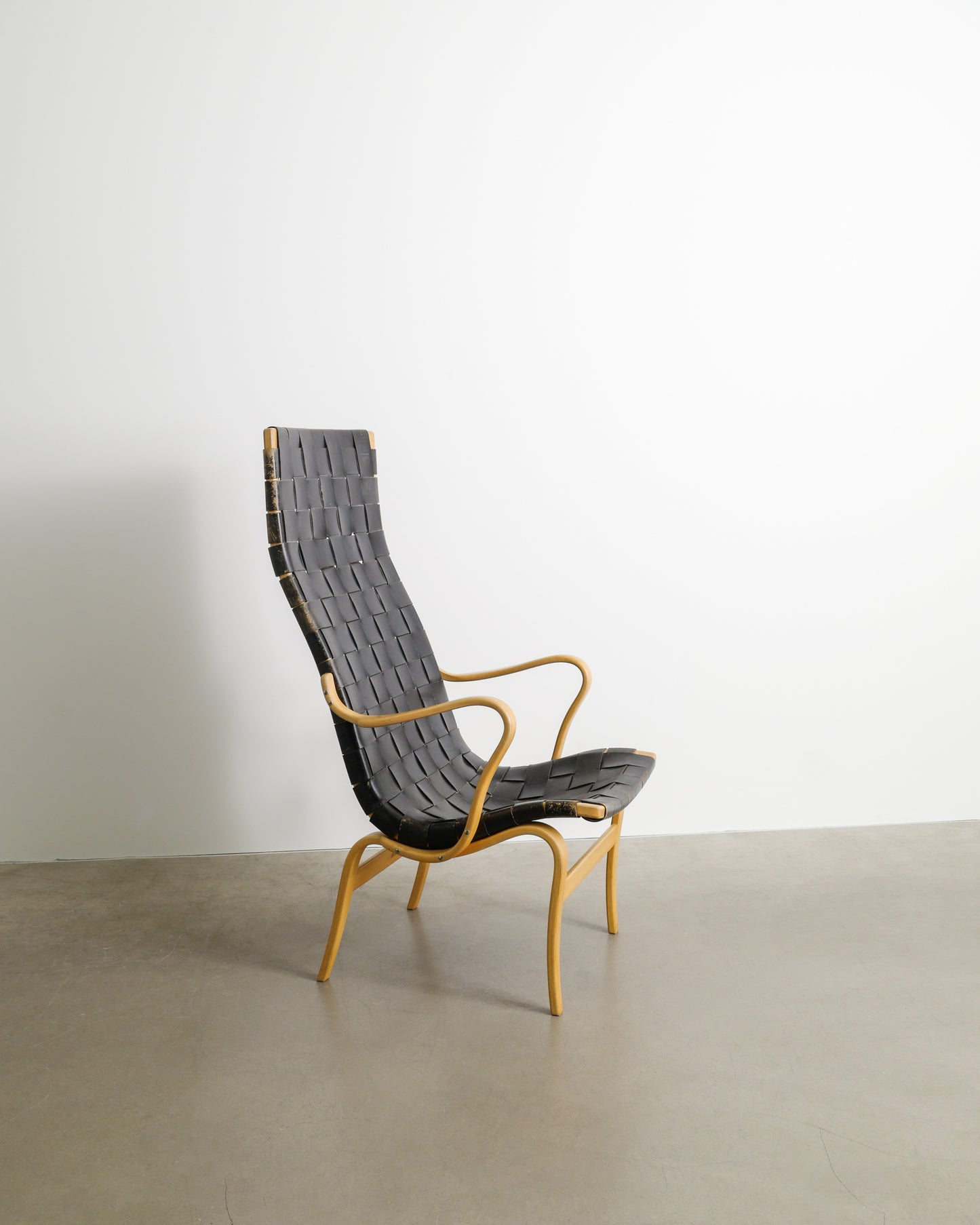 BRUNO MATHSSON "EVA" HIGHBACK CHAIR, 1960s