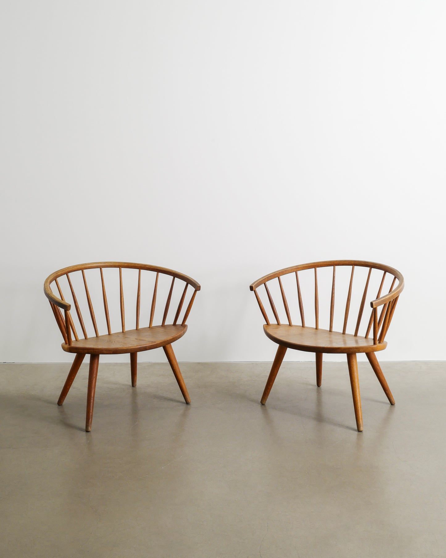 YNGVE EKSTRÖM "ARKA" ARMCHAIRS, 1950s