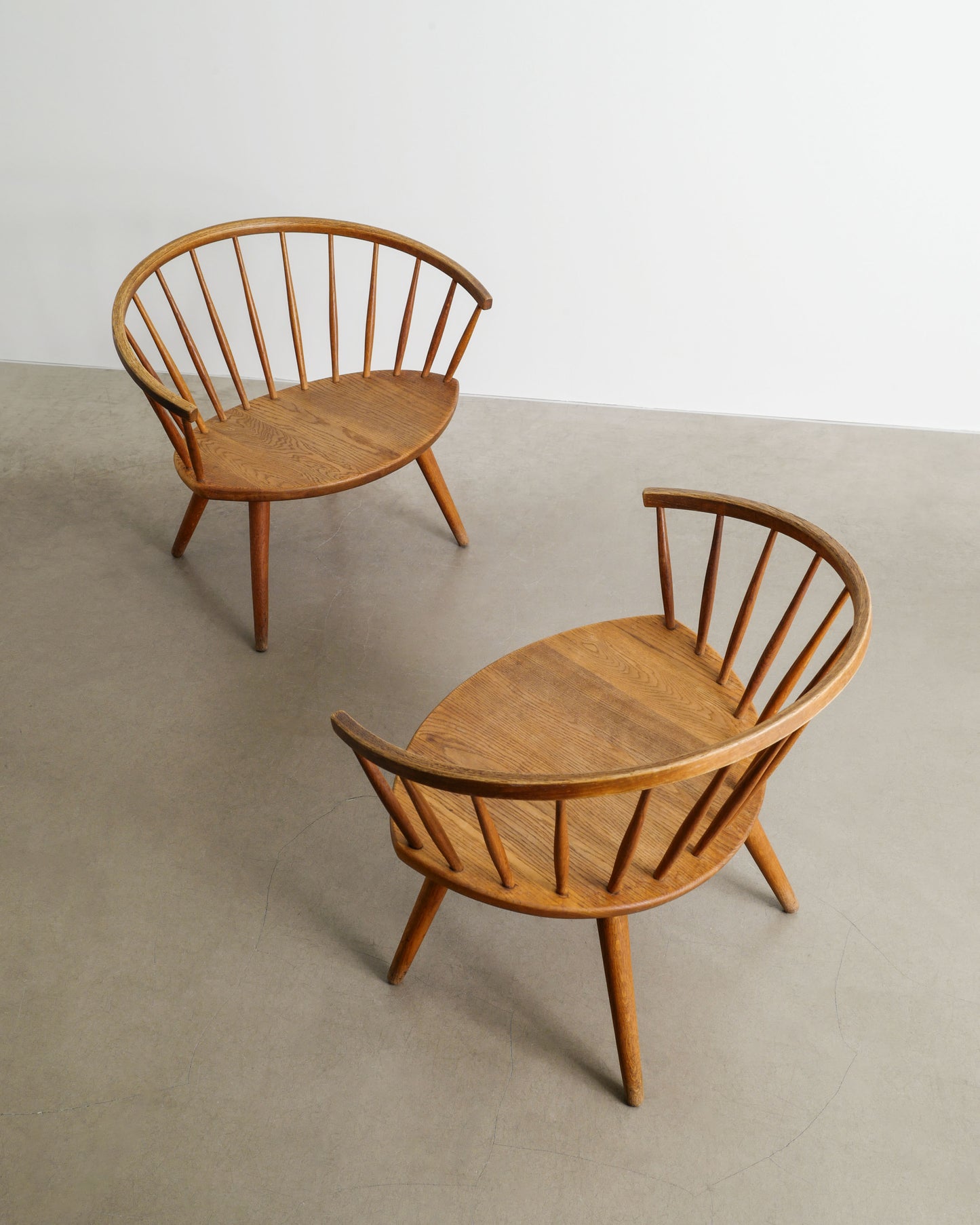 YNGVE EKSTRÖM "ARKA" ARMCHAIRS, 1950s