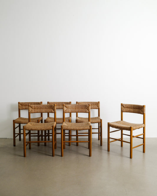 CHARLOTTE PERRIAND DORDOGNE CHAIRS, 1960s
