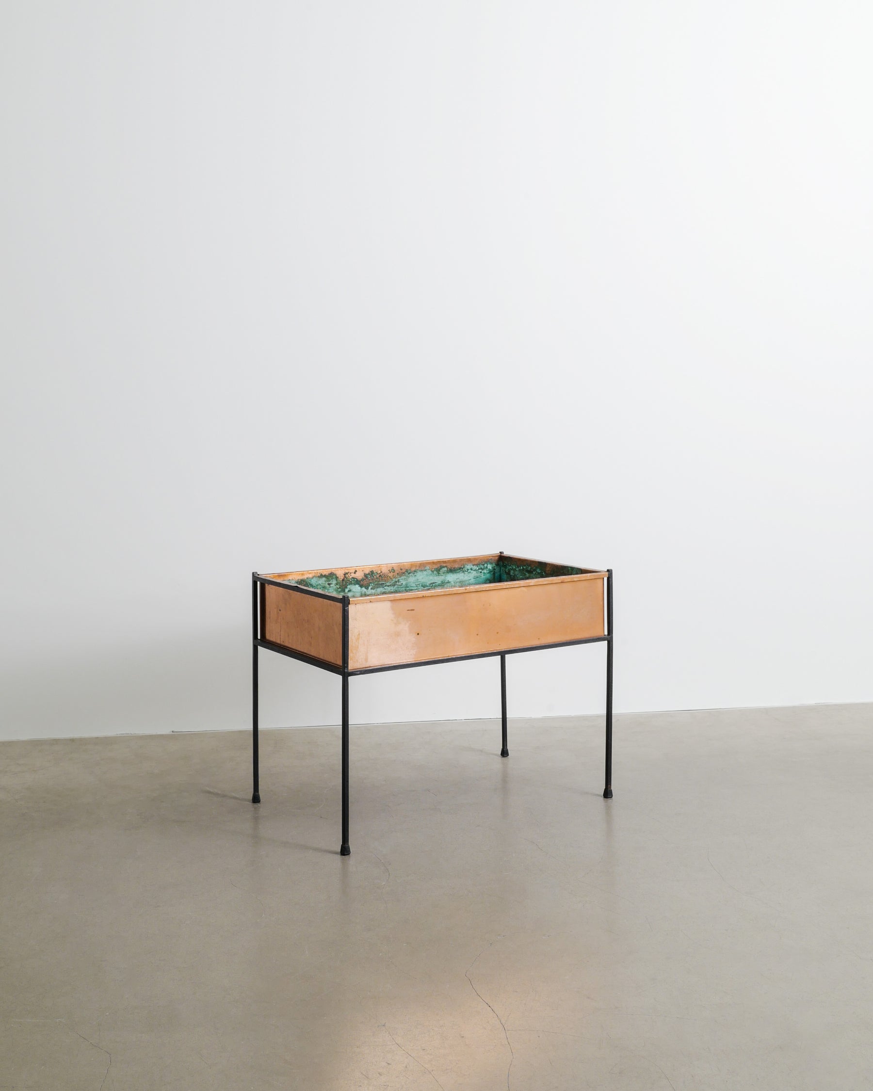 HANS-AGNE JAKOBSSON COPPER PLANTER, 1950s