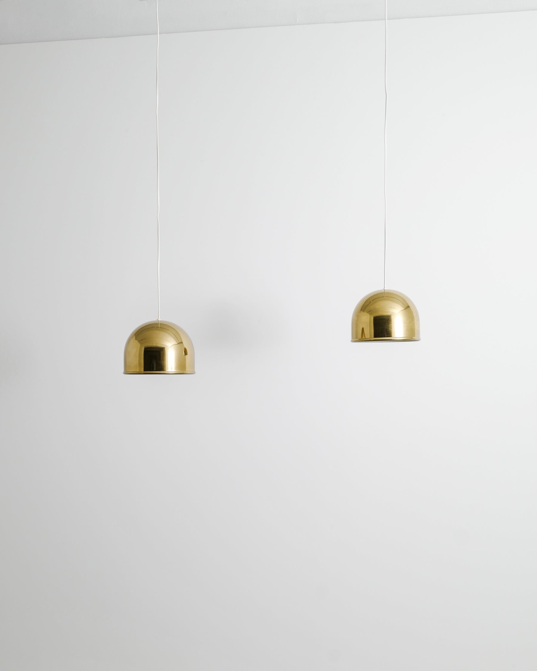 EJE AHLGREN BRASS PENDANTS, 1960s