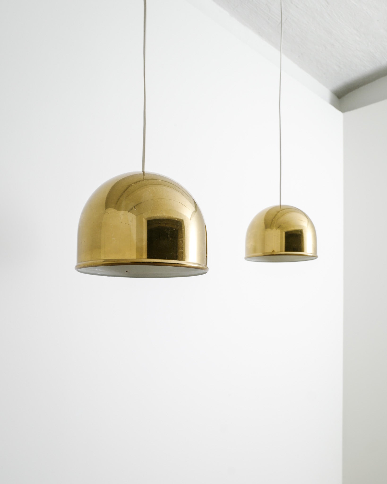 EJE AHLGREN BRASS PENDANTS, 1960s