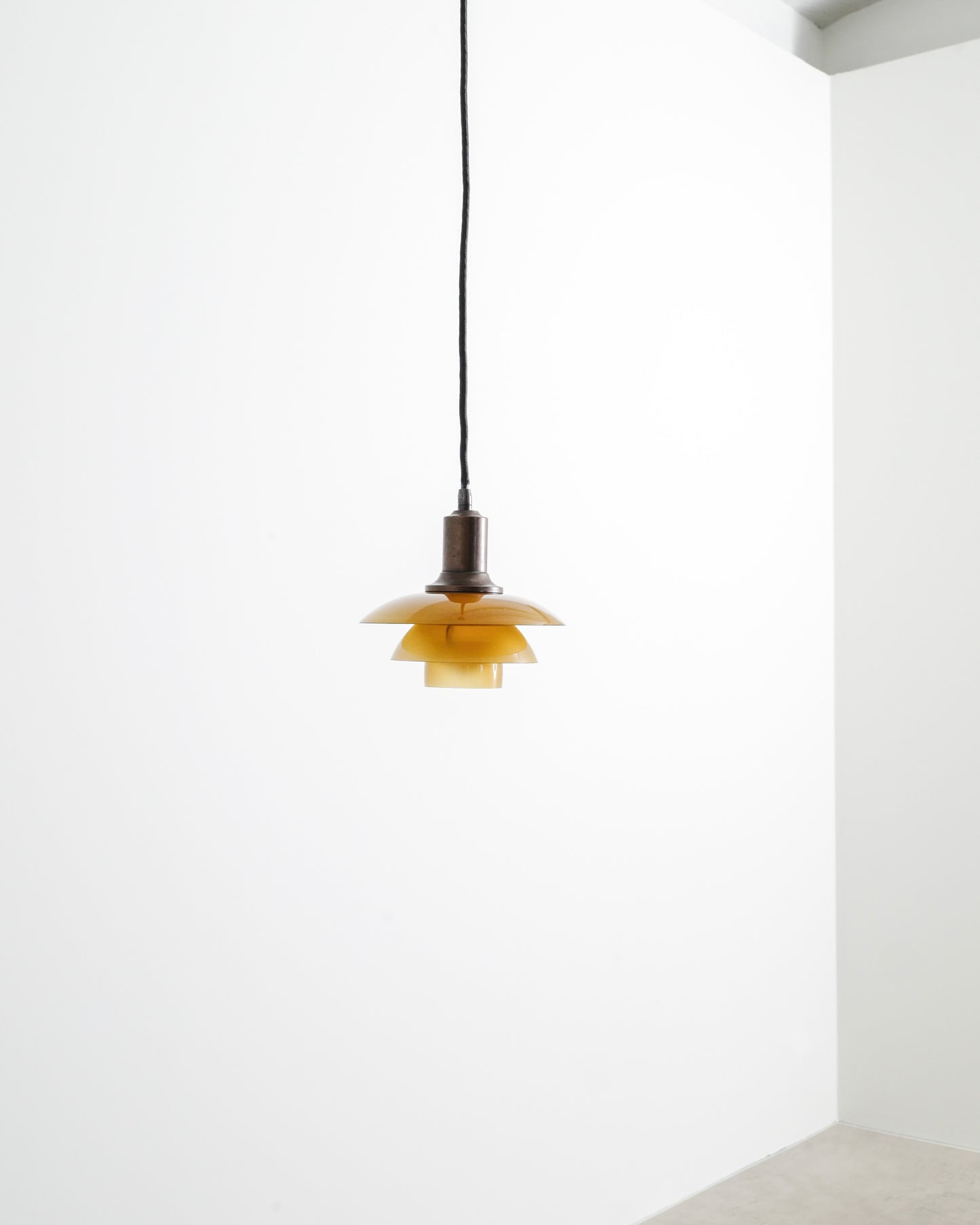 POUL HENNINGSEN "PH 2/2" BRASS PENDANT