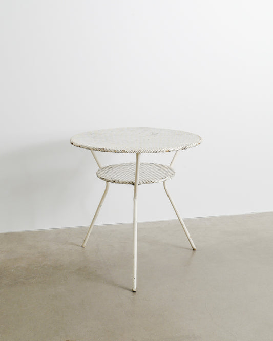 FRENCH ROUND CONSOLE TABLE, 1950s