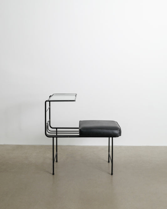 MATHIEU MATÉGOT CONSOLE BENCH, 1950s
