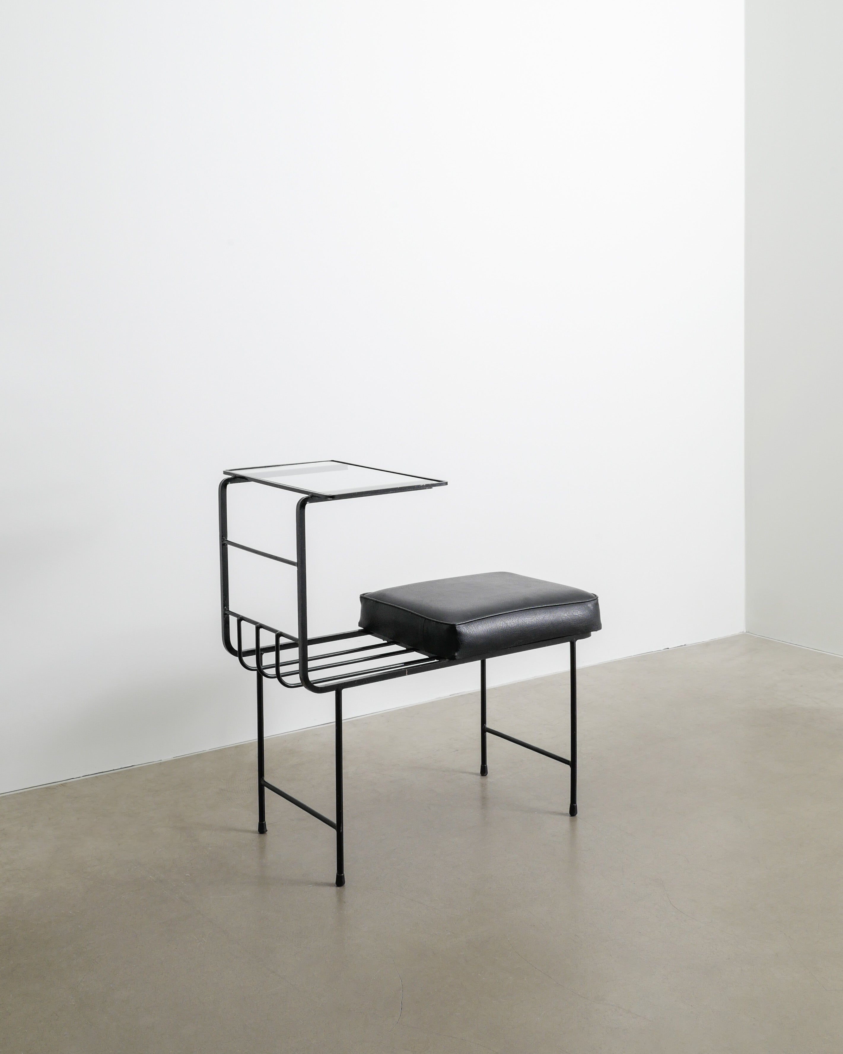 MATHIEU MATÉGOT CONSOLE BENCH, 1950s