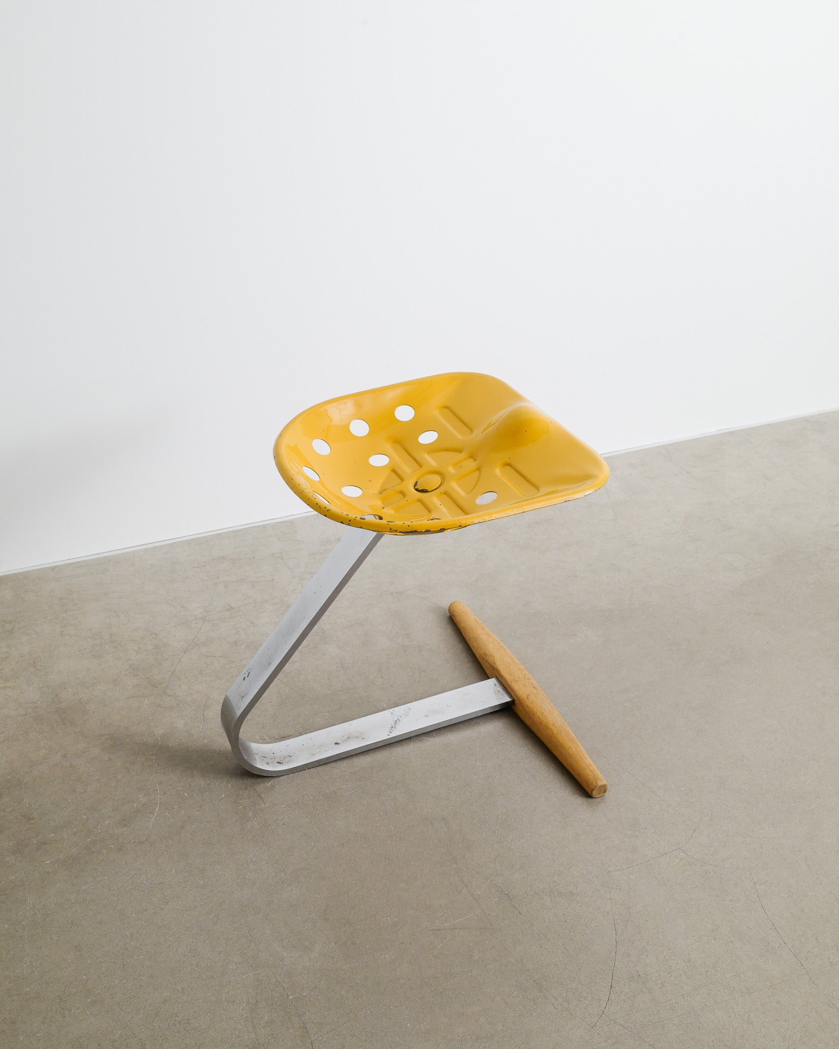 ACHILLE & CASTIGLIONI MEZZADRO STOOL, 1950s
