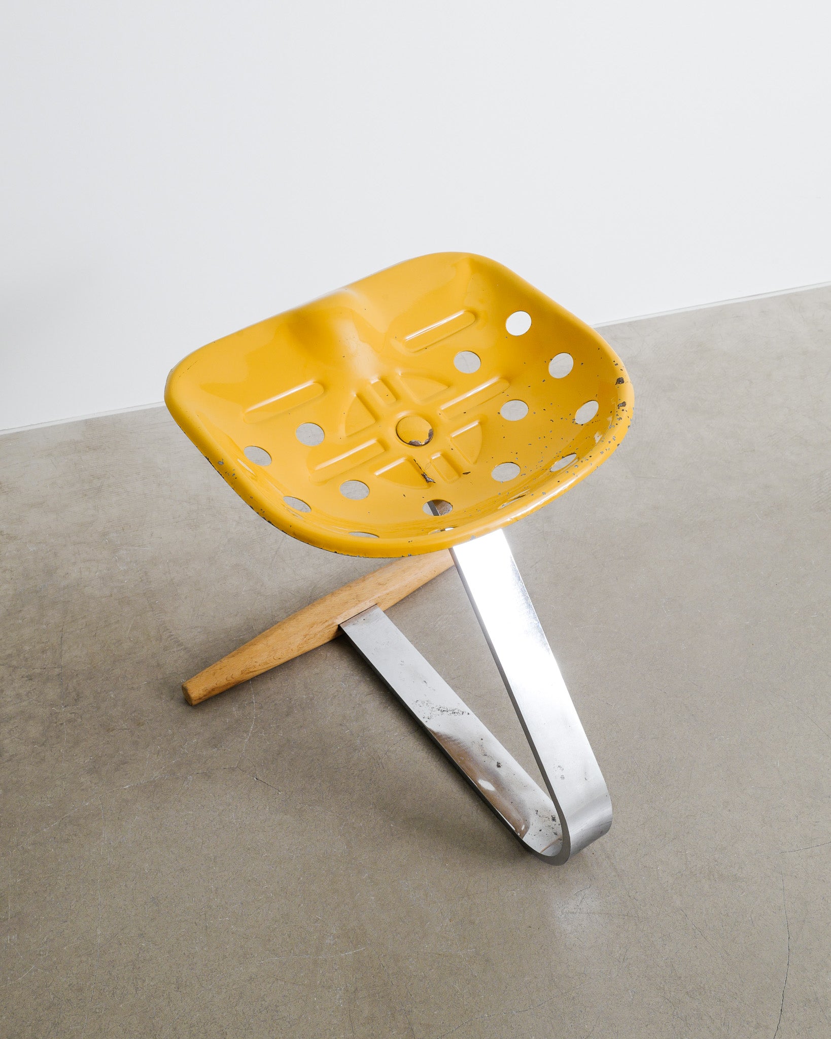 ACHILLE & CASTIGLIONI MEZZADRO STOOL, 1950s