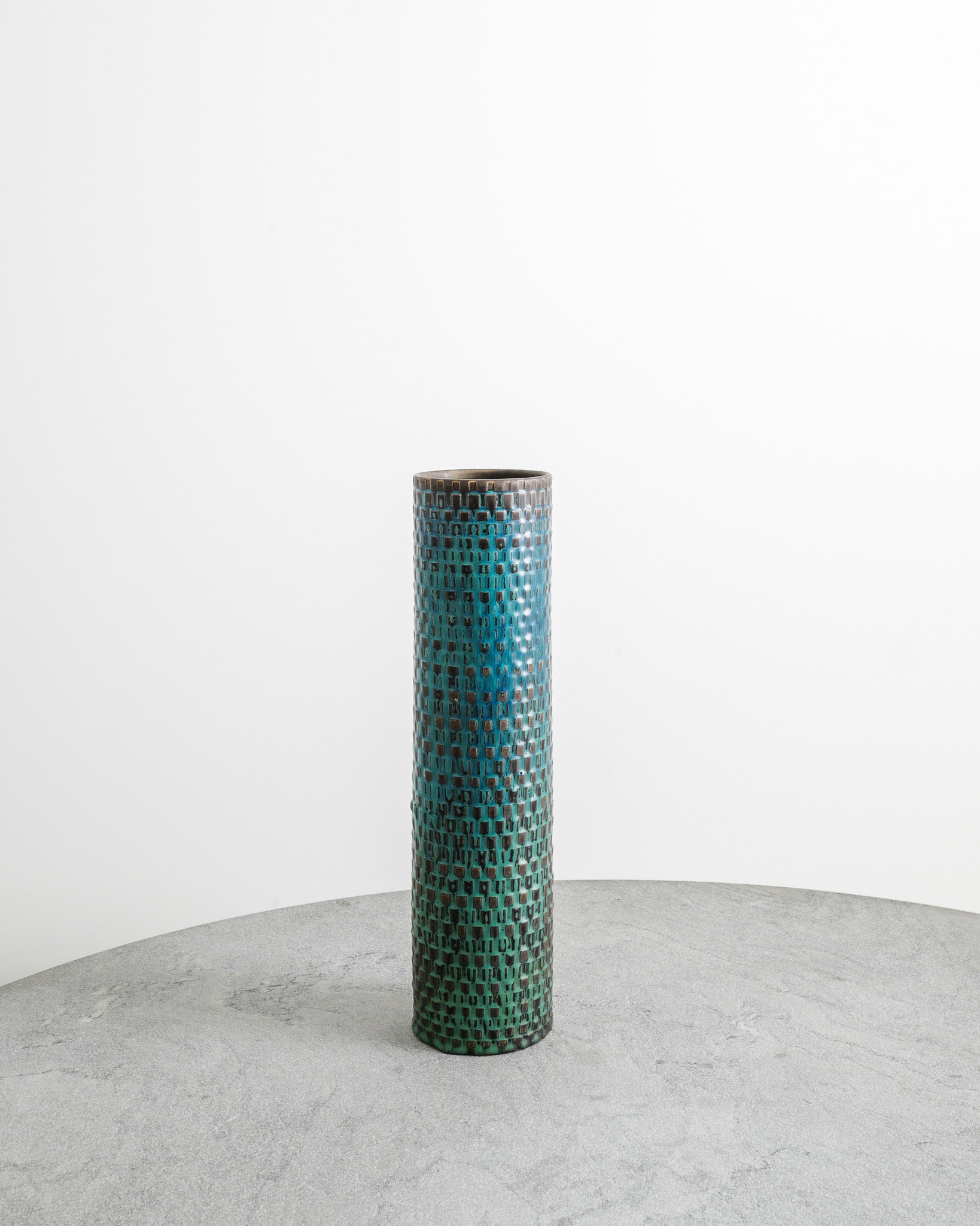 STIG LINDBERG CYLINDER VASE, 1950s
