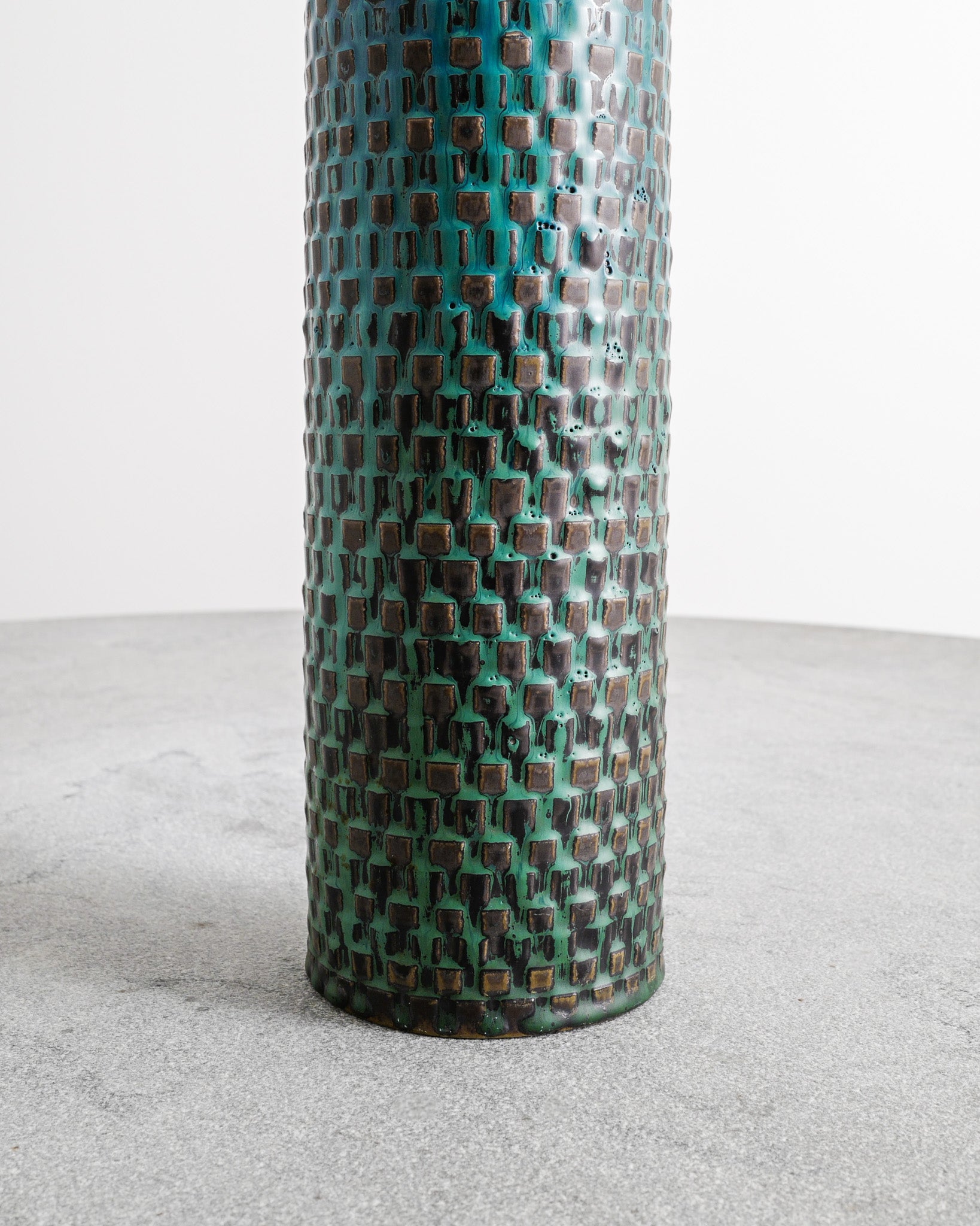 STIG LINDBERG CYLINDER VASE, 1950s