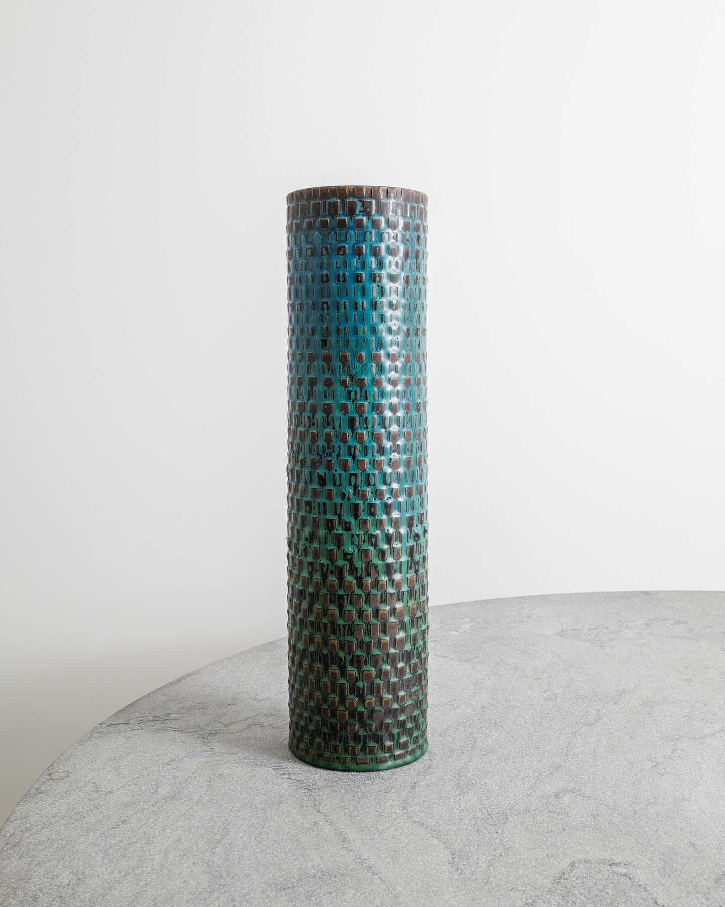STIG LINDBERG CYLINDER VASE, 1950s