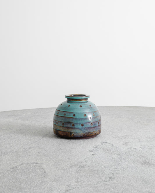 WILHELM KÅGE "FARSTA" STONEWARE VASE, 1940s