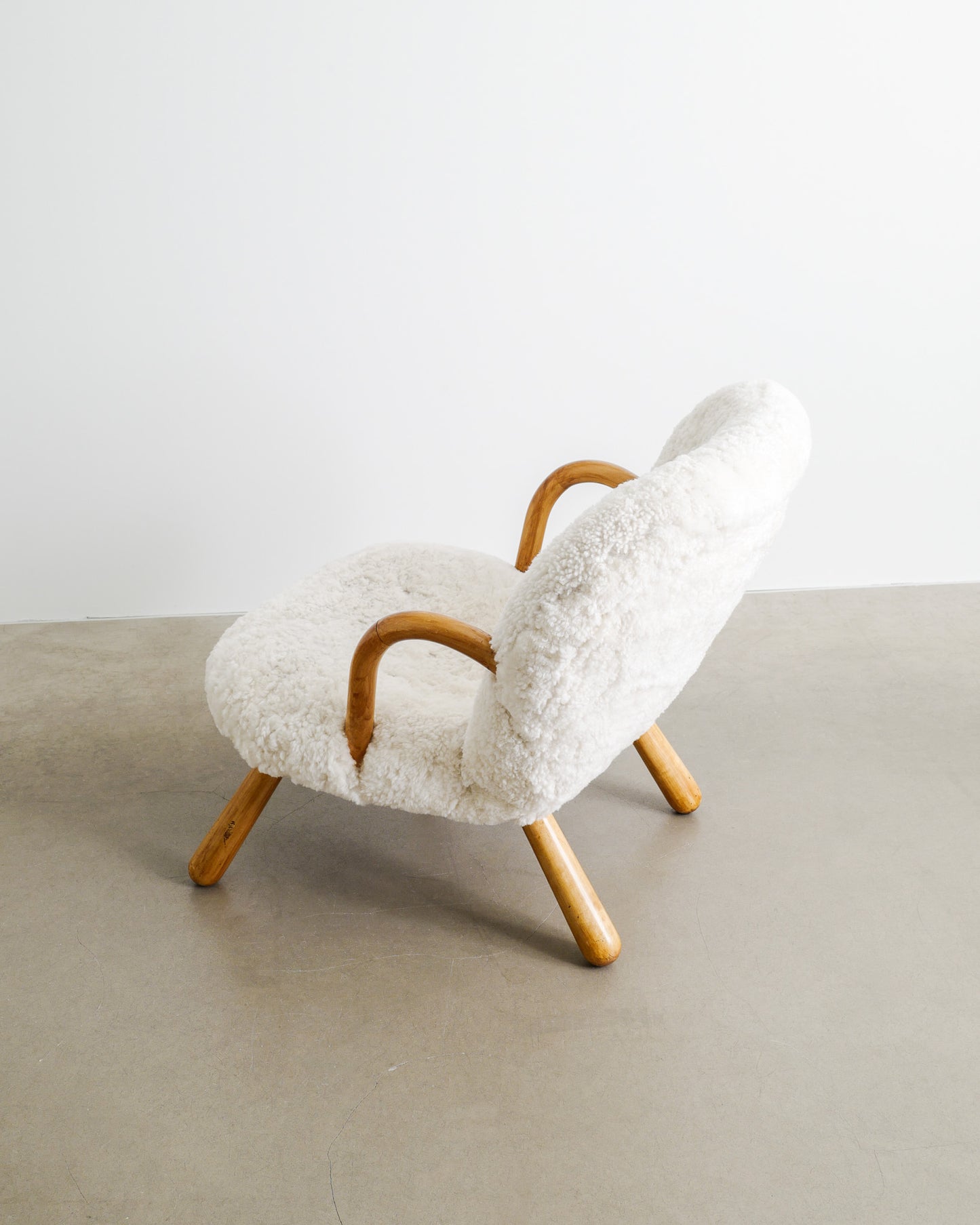 ARNOLD MADSEN "CLAM CHAIR", 1940s