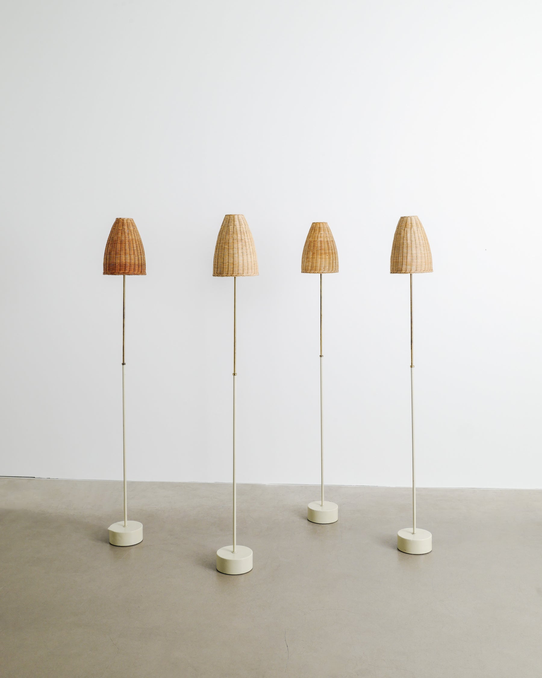 HANS-AGNE JAKOBSSON FLOOR LAMPS, 1960s