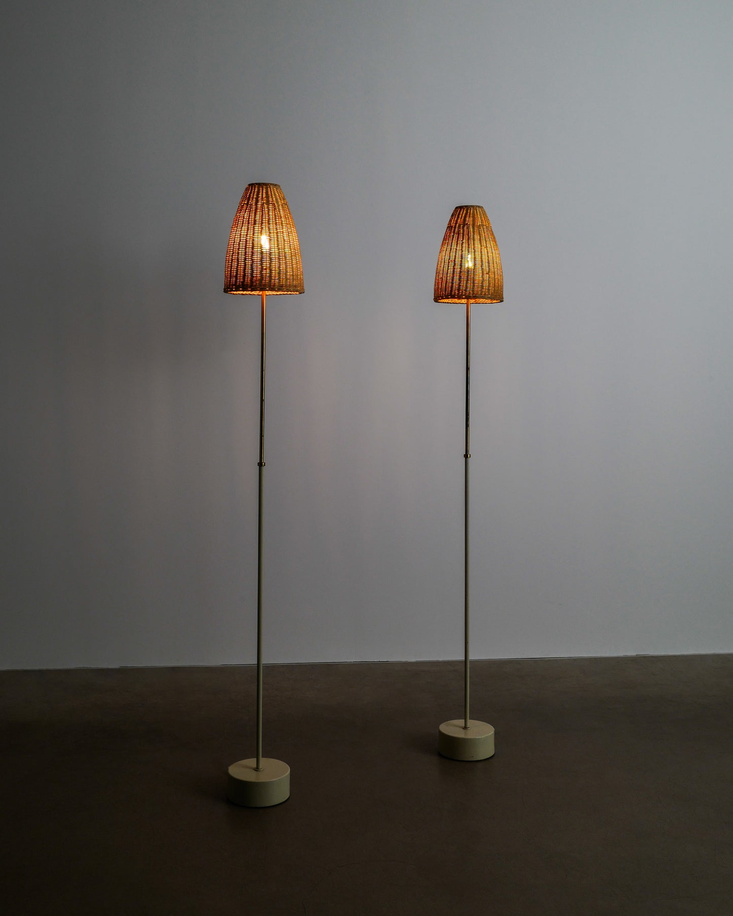 HANS-AGNE JAKOBSSON FLOOR LAMPS, 1960s