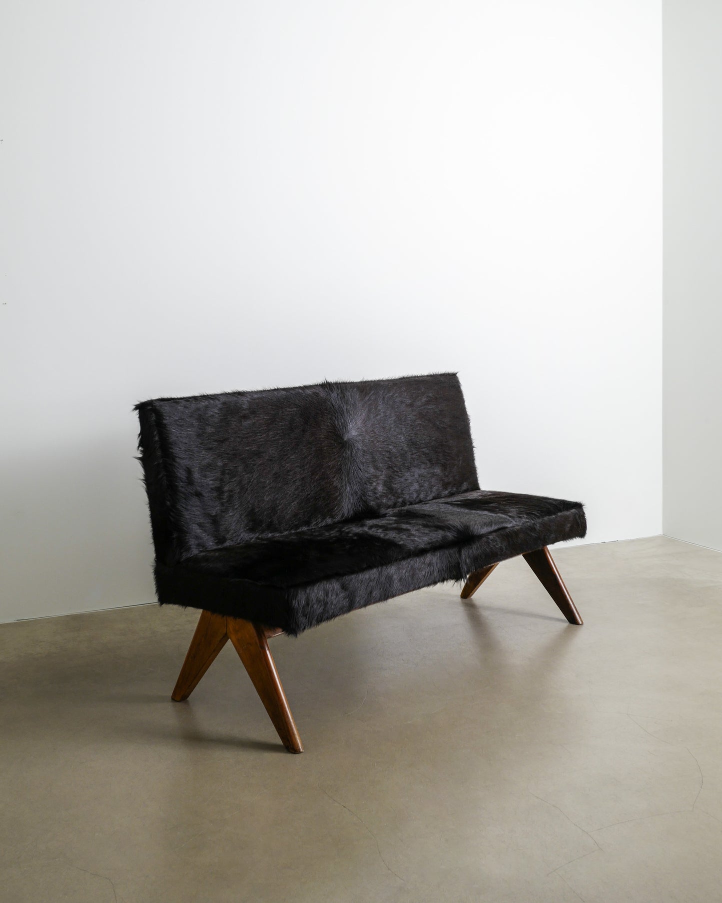 PIERRE JEANNERET "PUBLIC BENCH", 1950s