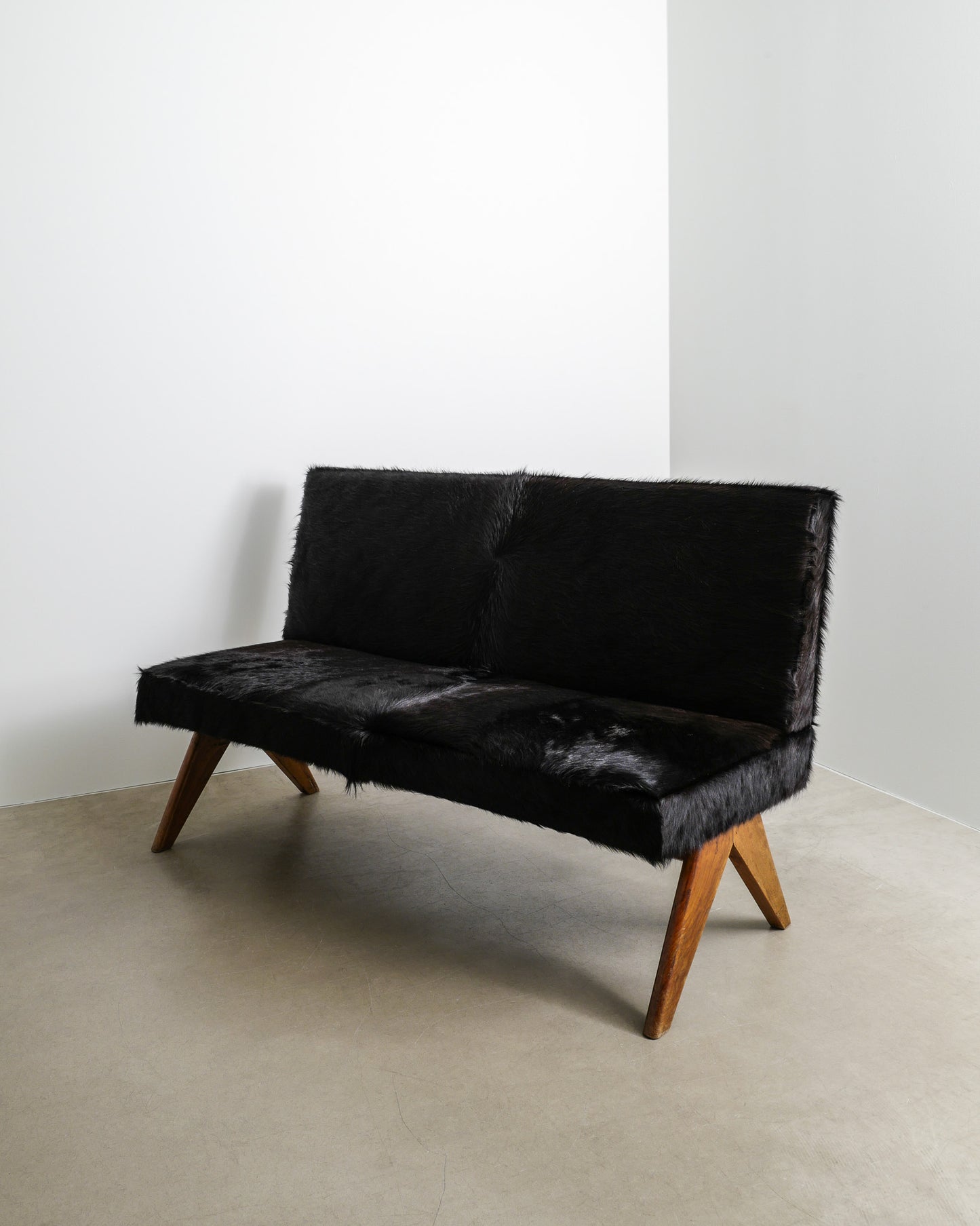PIERRE JEANNERET "PUBLIC BENCH", 1950s