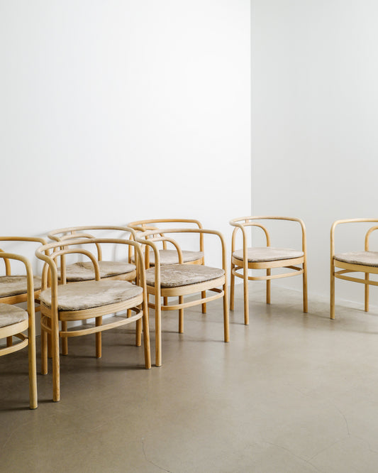 POUL KJÆRHOLM "PK-15" CHAIRS, 1990s