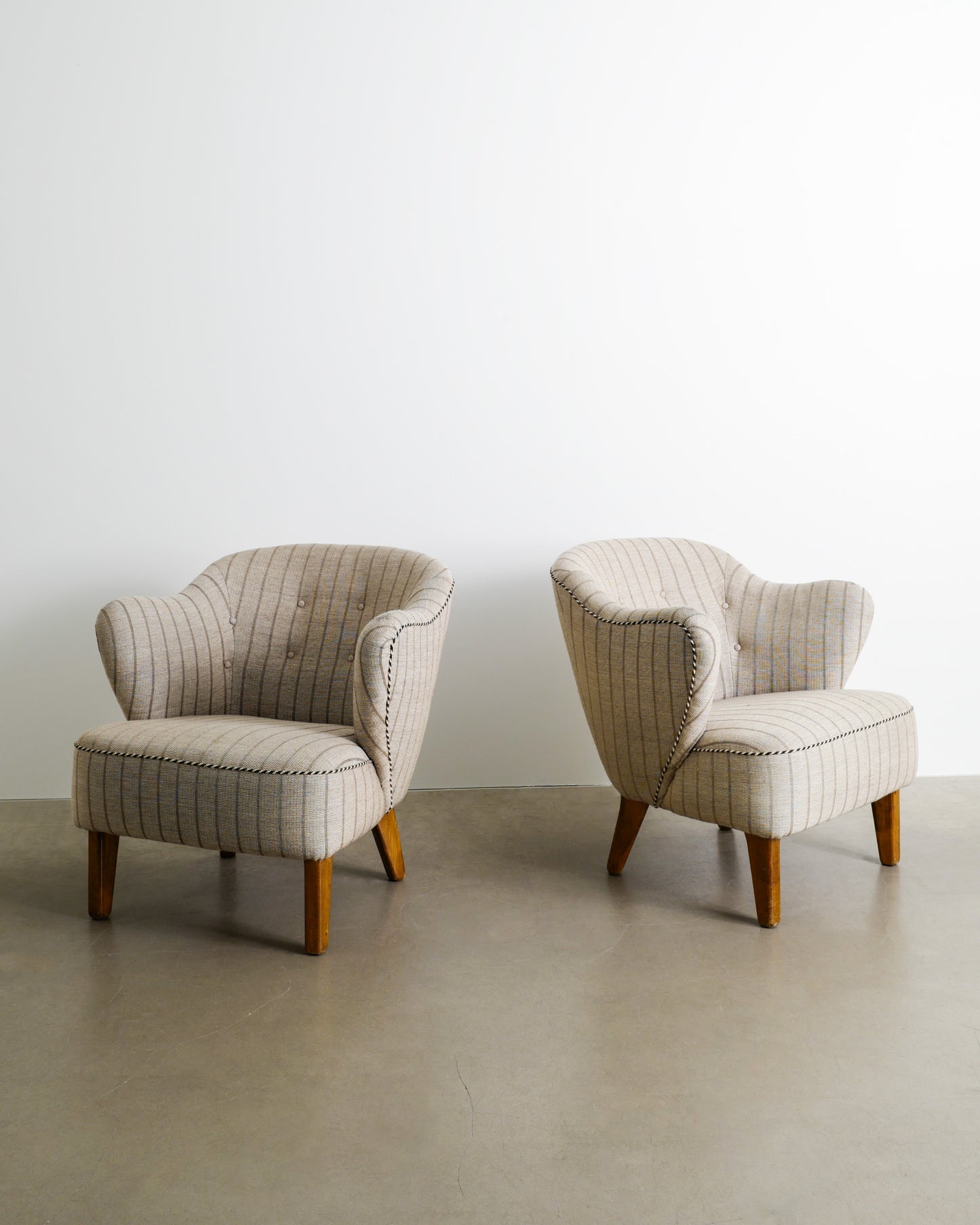 FLEMMING LASSEN ARMCHAIRS, 1960s
