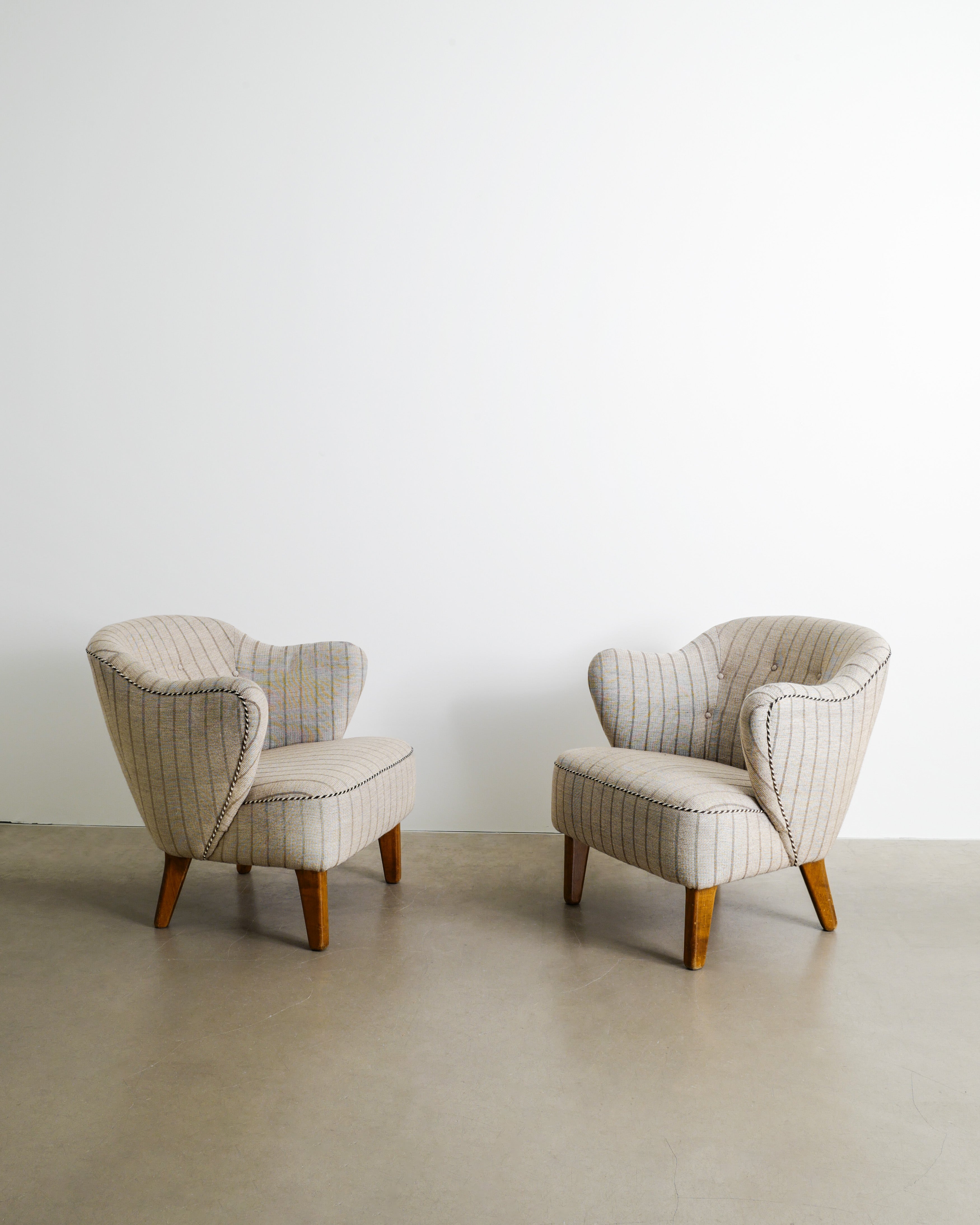 FLEMMING LASSEN ARMCHAIRS, 1960s
