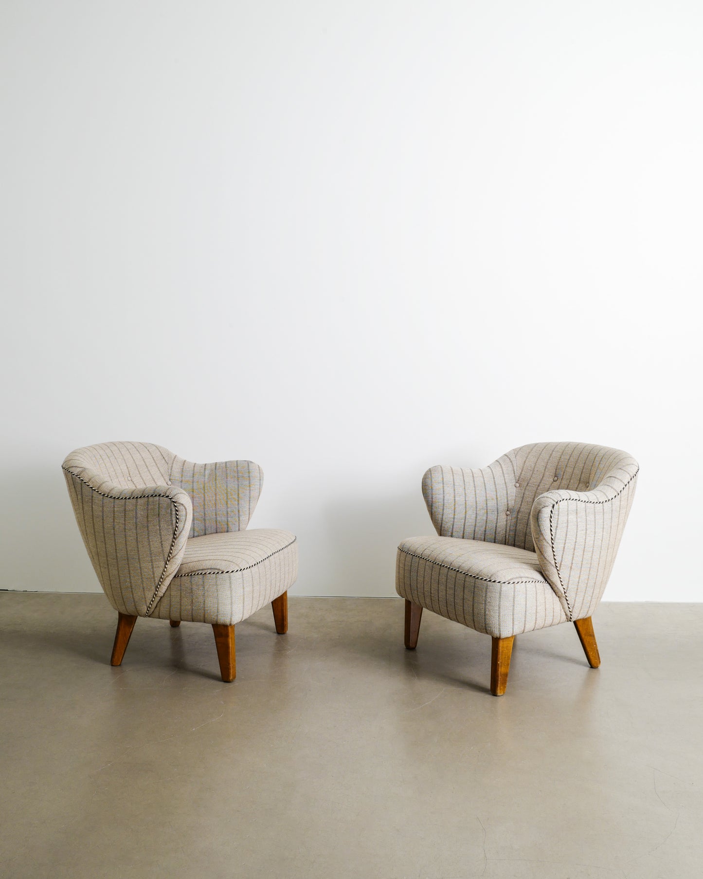 FLEMMING LASSEN ARMCHAIRS, 1960s