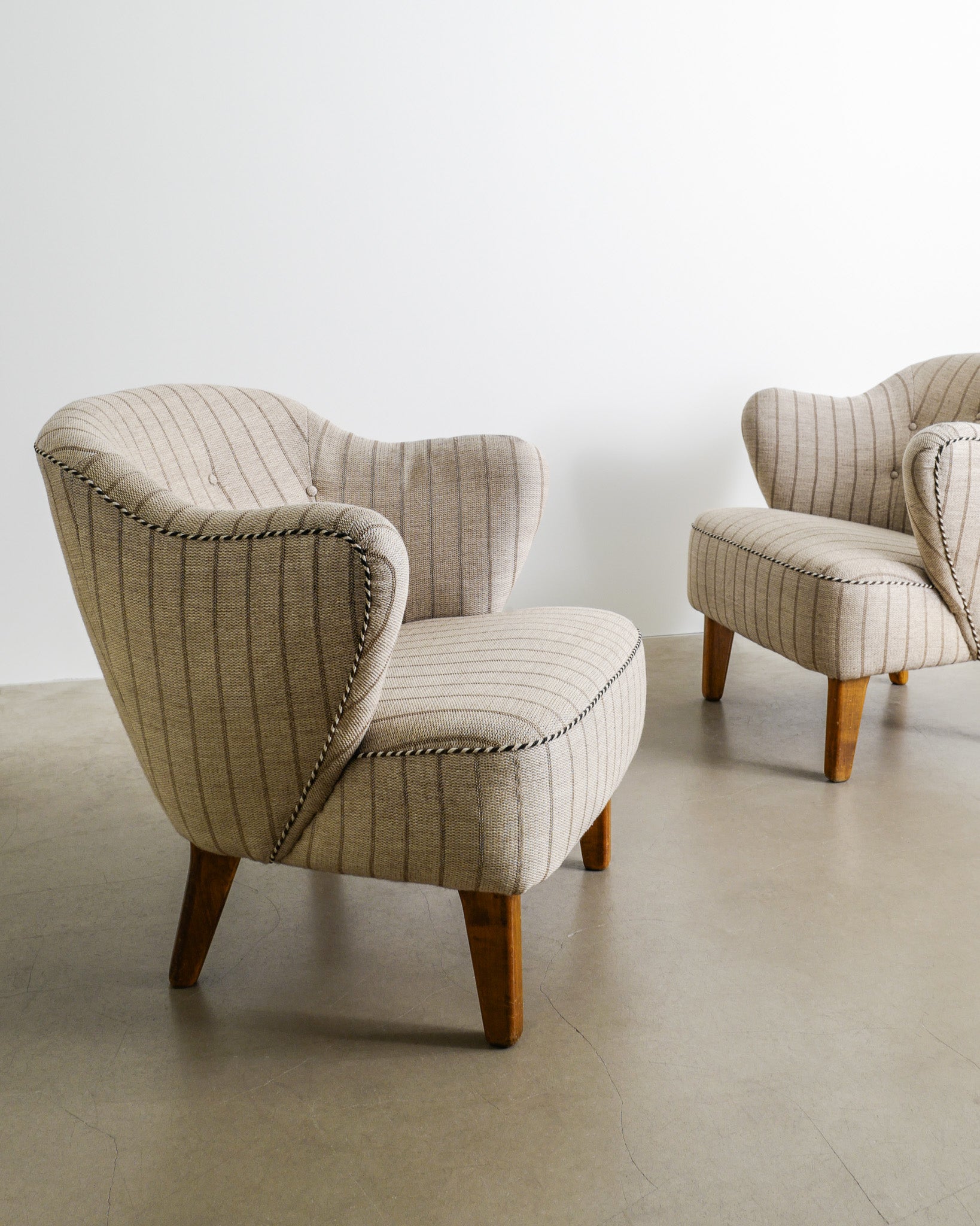 FLEMMING LASSEN ARMCHAIRS, 1960s