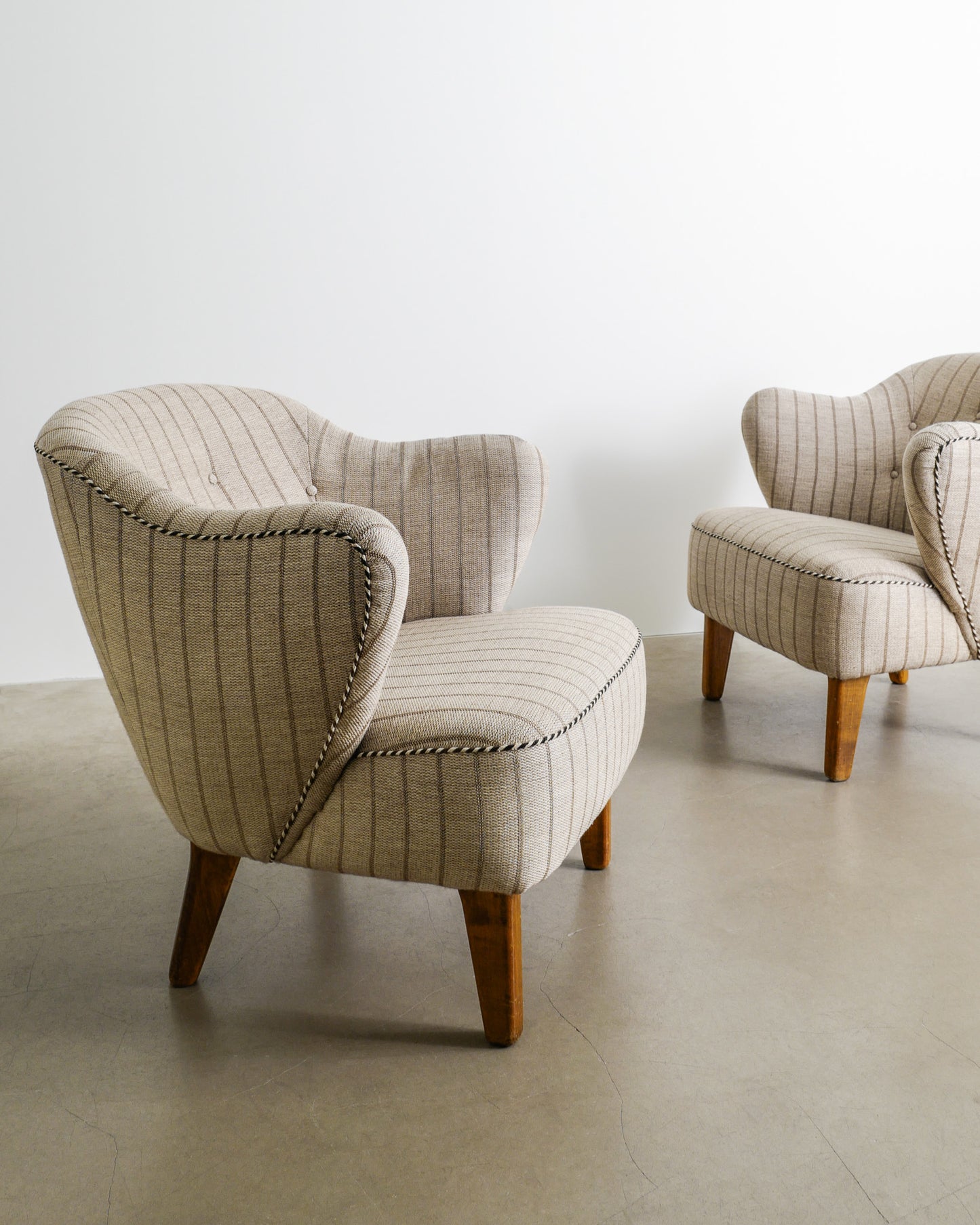 FLEMMING LASSEN ARMCHAIRS, 1960s