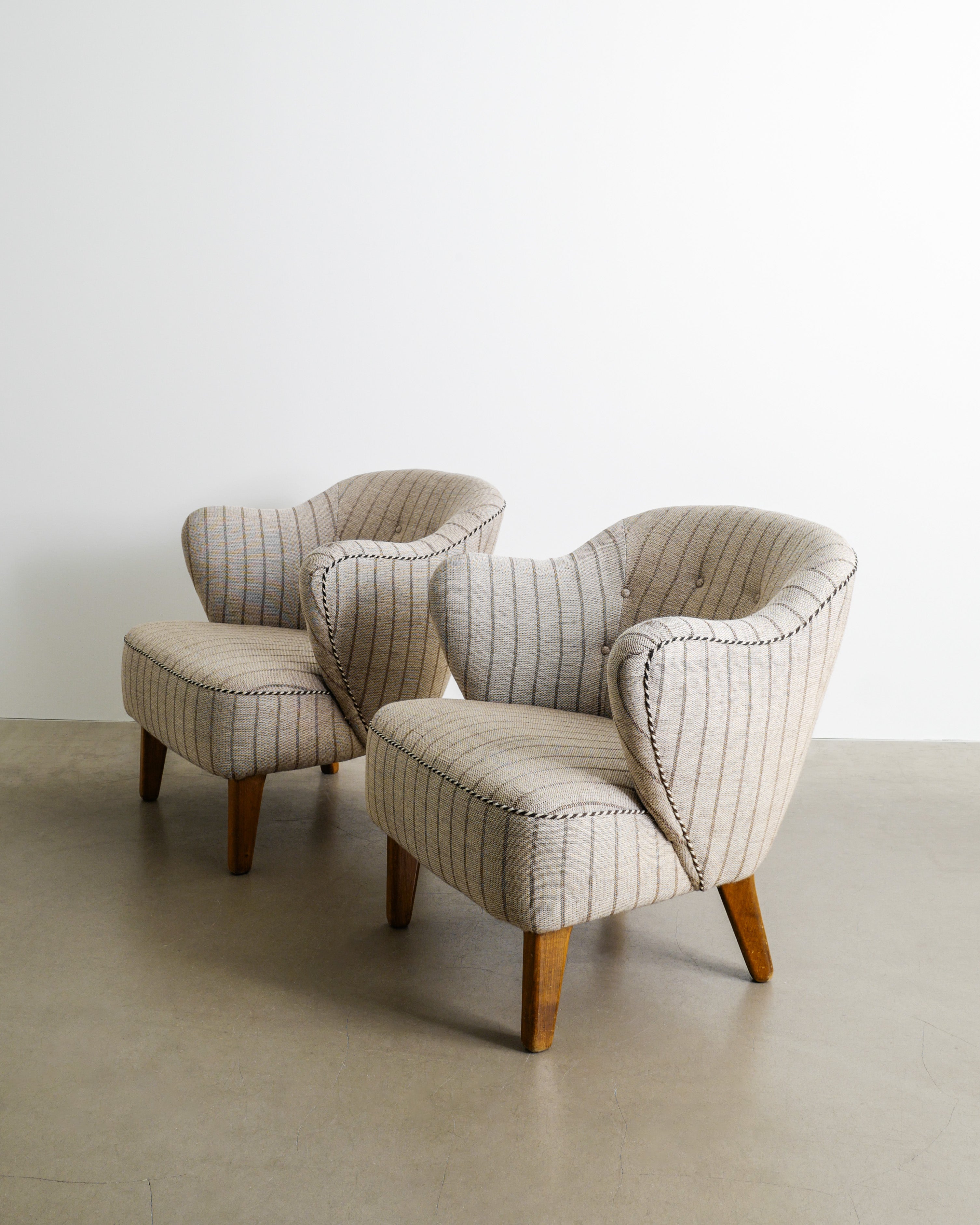 FLEMMING LASSEN ARMCHAIRS, 1960s